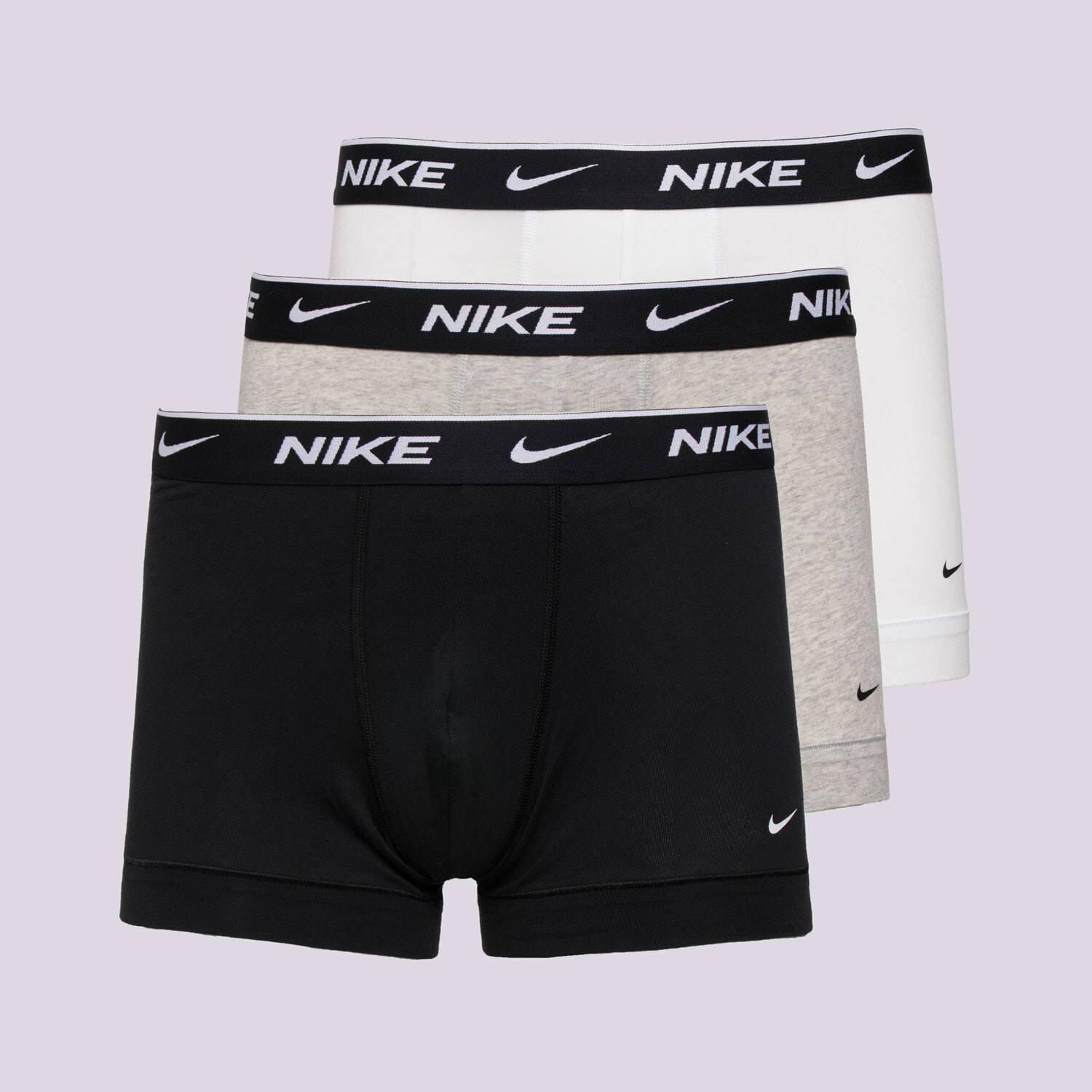 pánské spodní prádlo NIKE TRENKY 3 PACK TRUNKS 0000KE1008MP1 VÍCEBAREVNÁ