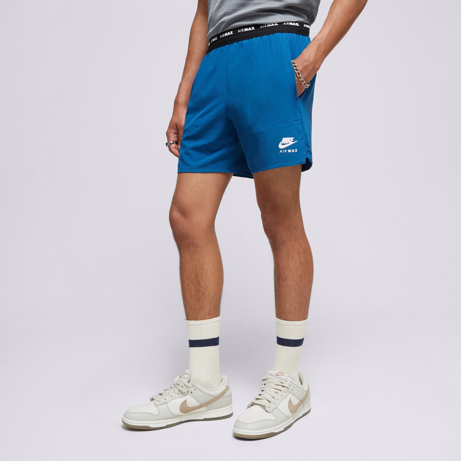 pánské kraťasy NIKE ŠORTKY  MAX PERF SHORT BLU SHORTS FV5597-476 TMAVOMODRÁ