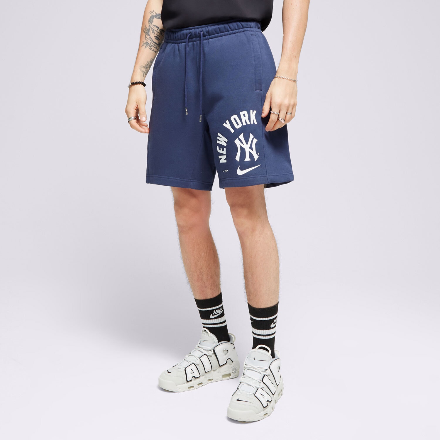 pánské kraťasy NIKE ŠORTKY  NEW YORK YANKEES MLB 027D-160N-NK-GXD TMAVOMODRÁ