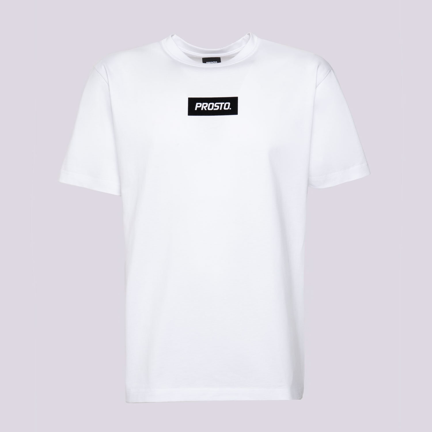 pánské tričko PROSTO  TRIČKO CLOSS WHITE KL241MTEE1221 BÍLÁ