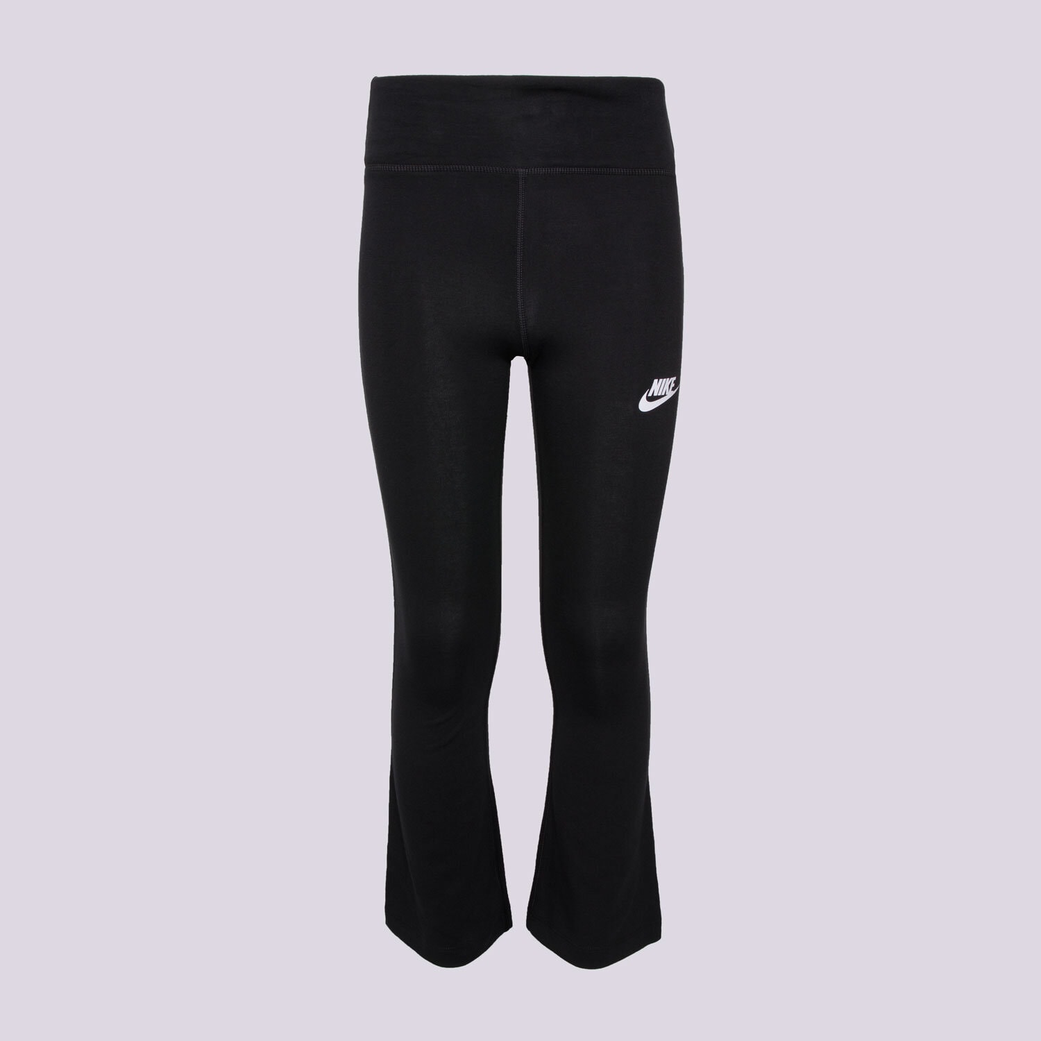 dětské kalhoty NIKE KALHOTY  G NSW CLSSC HR FLARE TGHT LBR GIRL FZ5585-010 ČERNÁ