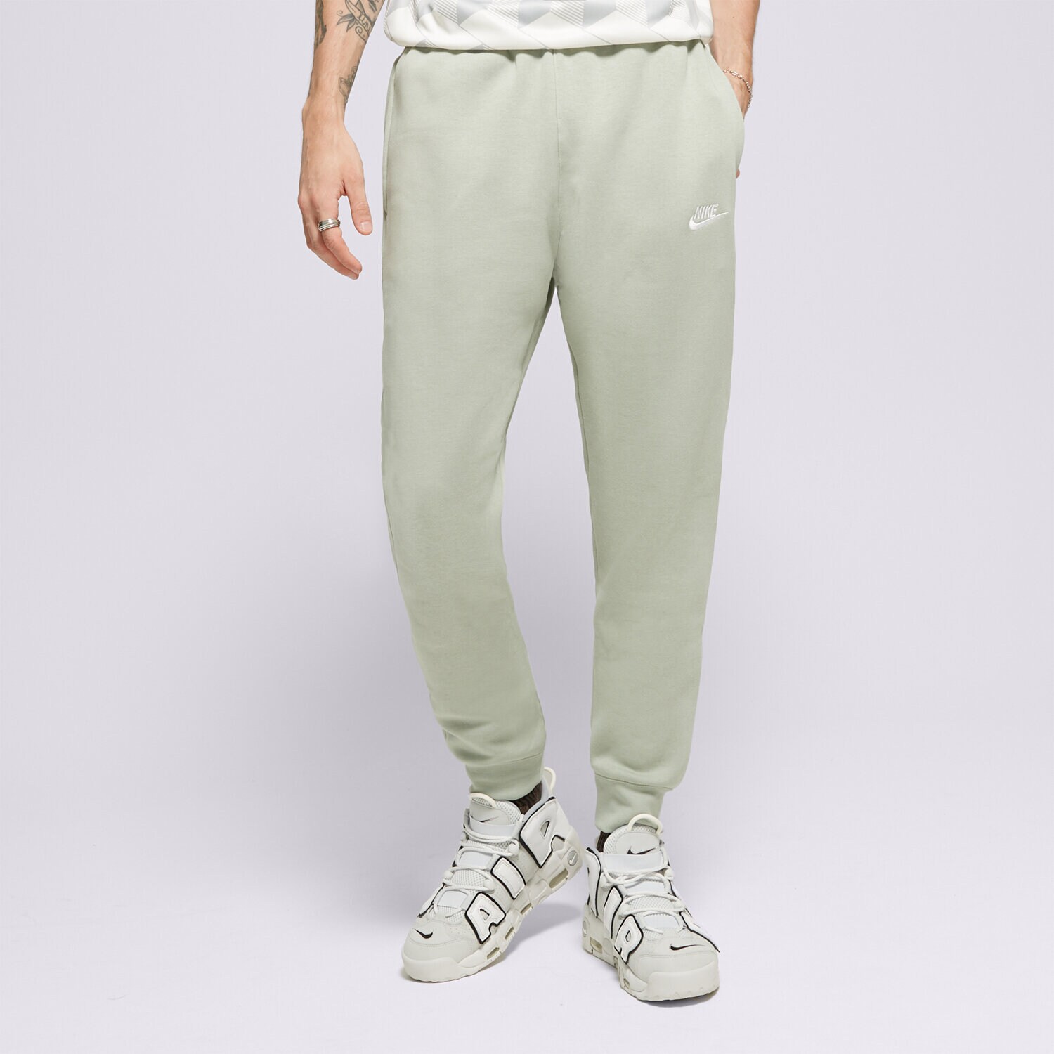 pánské kalhoty NIKE KALHOTY  M NSW CLUB JGGR BB BV2671-371 mátová