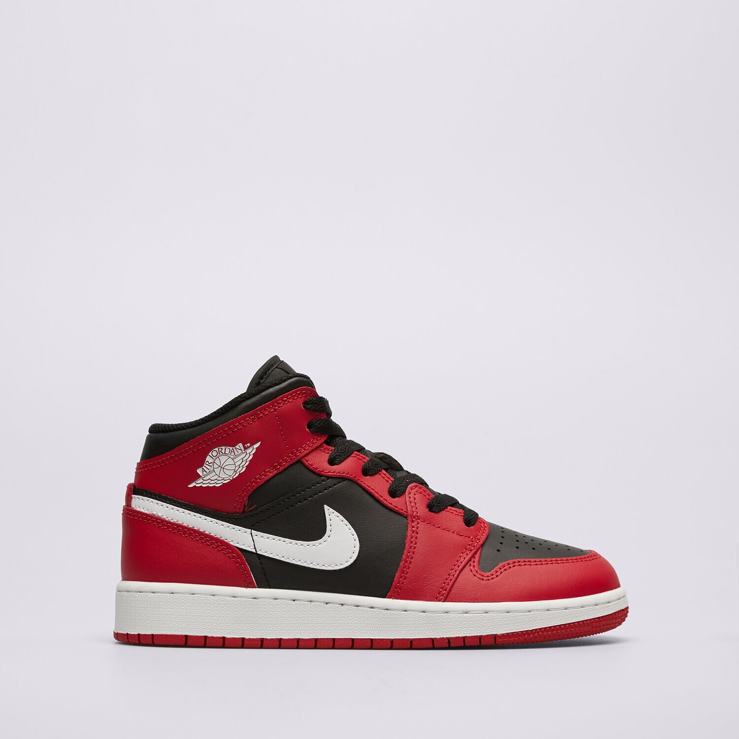 dětské tenisky AIR JORDAN 1 MID BG DQ8423-061 ČERVENÁ