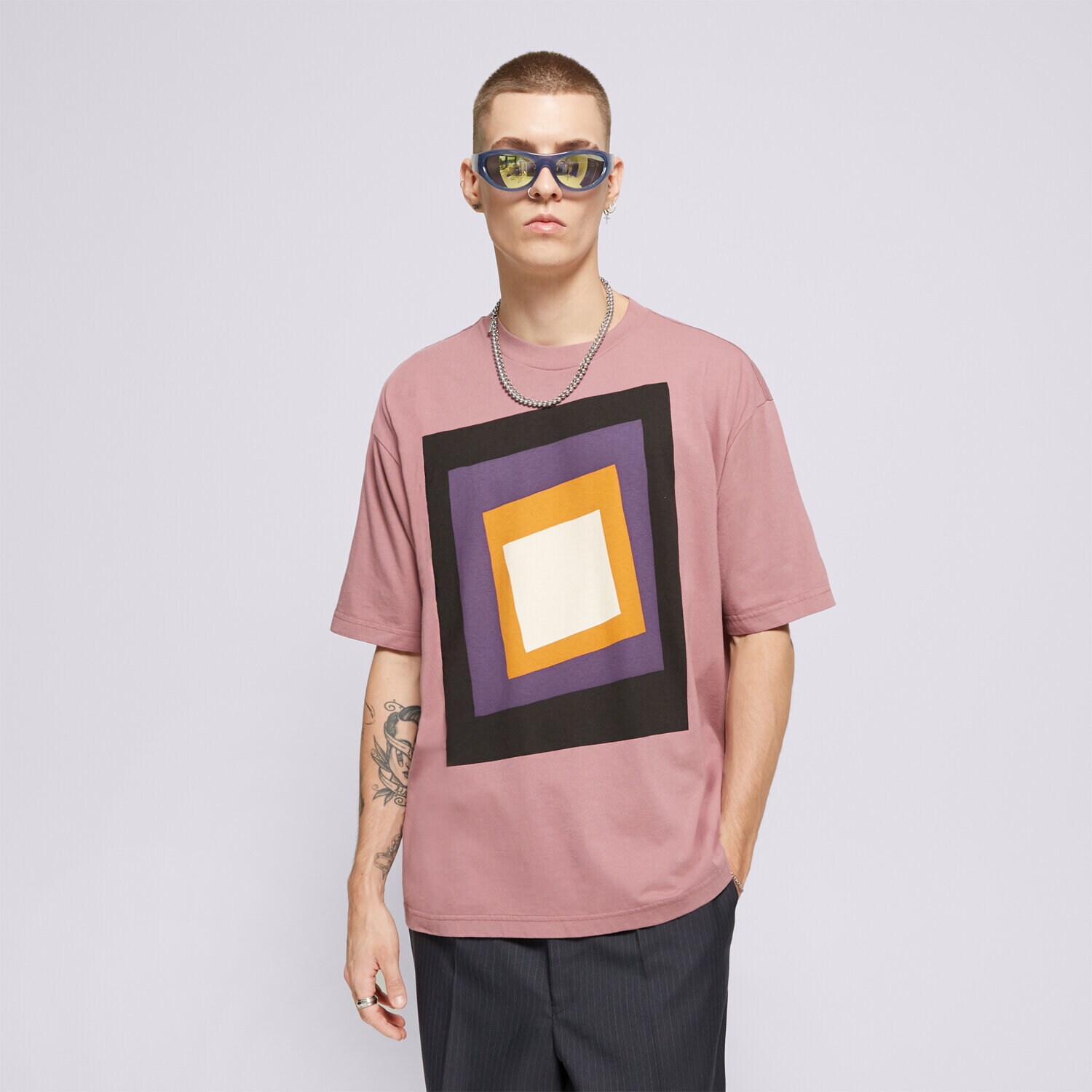 pánské tričko LEVI'S TRIČKO SKATE GRAPHIC BOX TEE PURPLES A1005-0023 FIALOVÁ