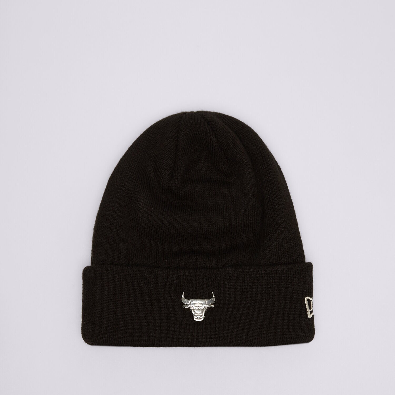 pánská čepice NEW ERA ČEPICE METALLIC BEANIE BULLS CHICAGO BULLS BLK 60565216 ČERNÁ