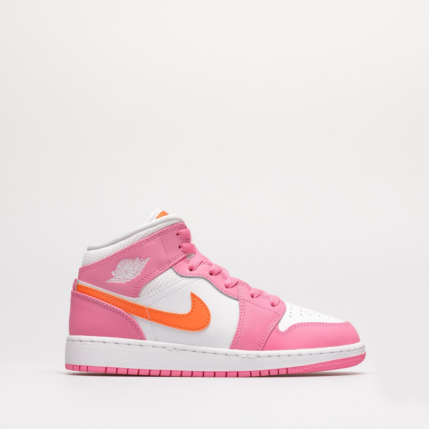dětské tenisky AIR JORDAN 1 MID (GS) DX3240-681 BÍLÁ