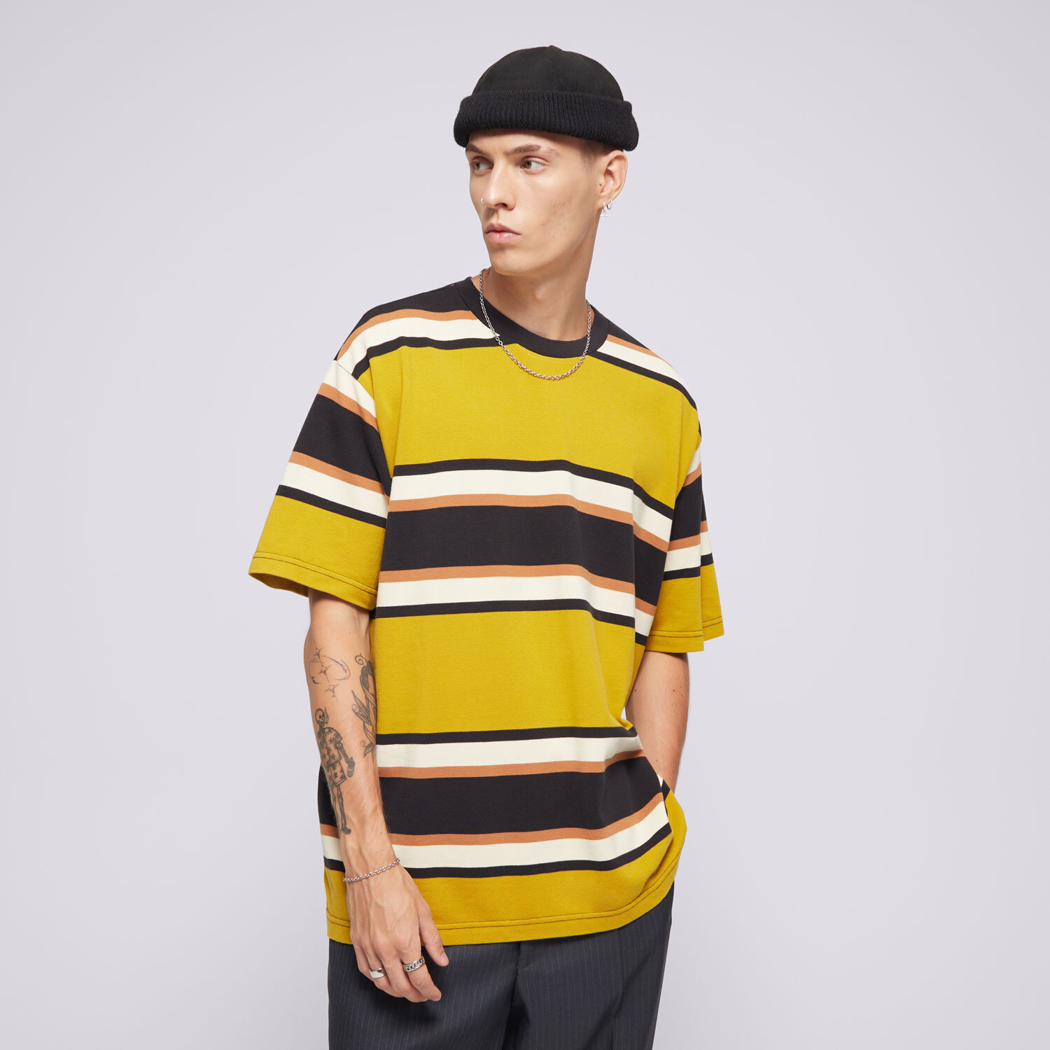 pánské tričko LEVI'S TRIČKO SKATE GRAPHIC BOX TEE GREENS A1005-0024 VÍCEBAREVNÁ