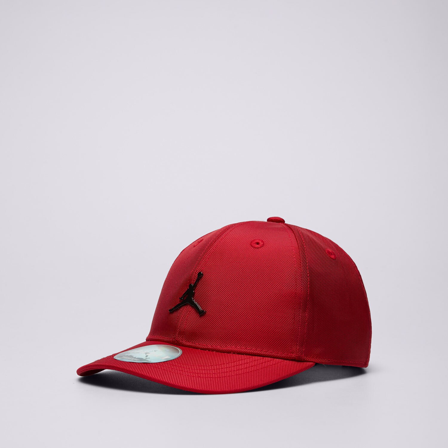 dětská kšiltovka JORDAN ČEPICE JAN METAL JUMPMAN CURVE BRIM 9A0823-R78 ČERVENÁ