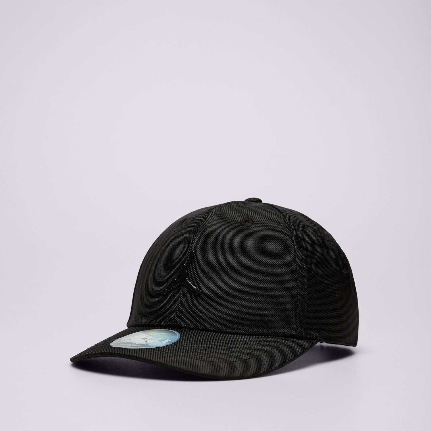 dětská kšiltovka JORDAN ČEPICE JAN METAL JUMPMAN CURVE BRIM 9A0823-023 ČERNÁ