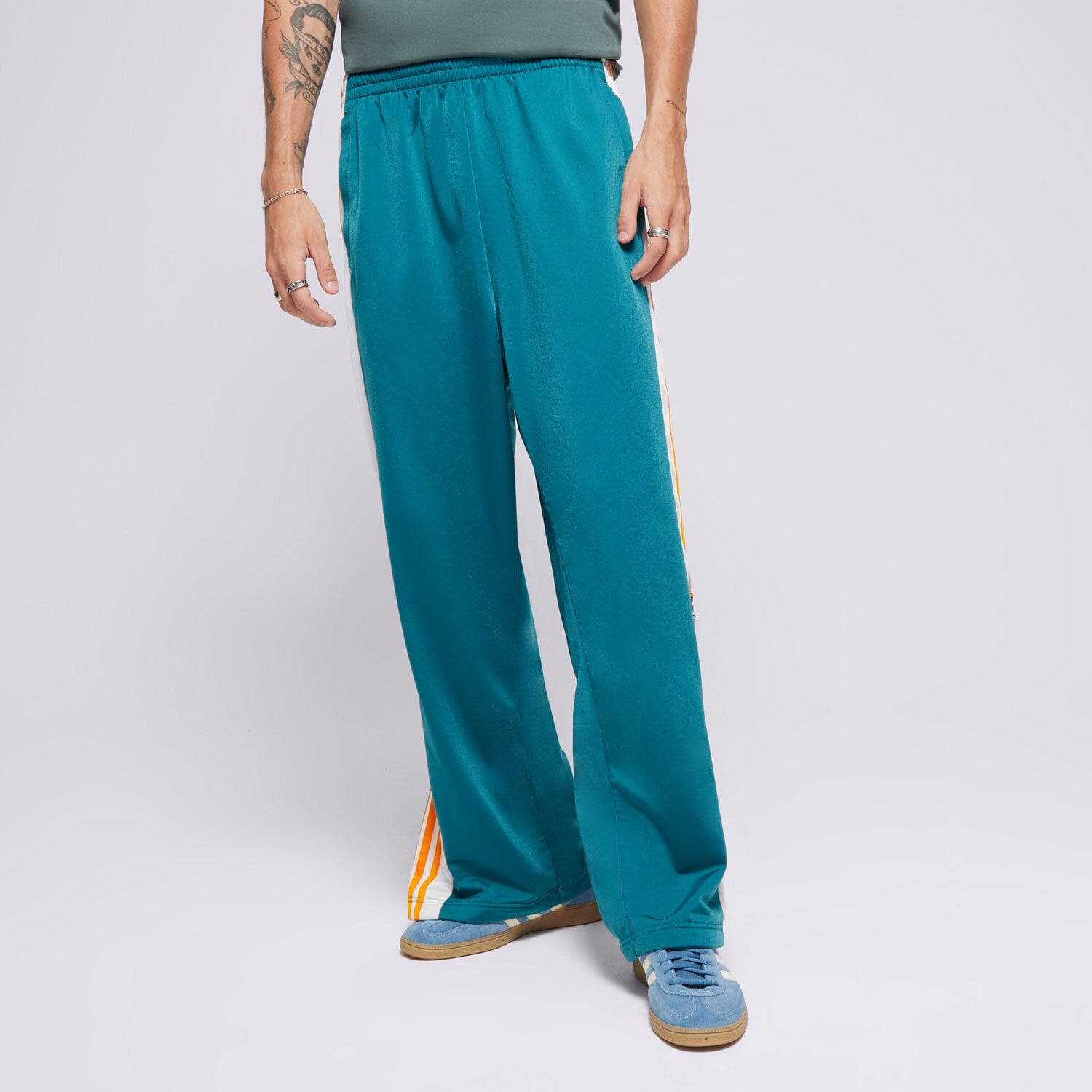 pánské kalhoty ADIDAS KALHOTY  ADIBREAK IY9932 ZELENÁ