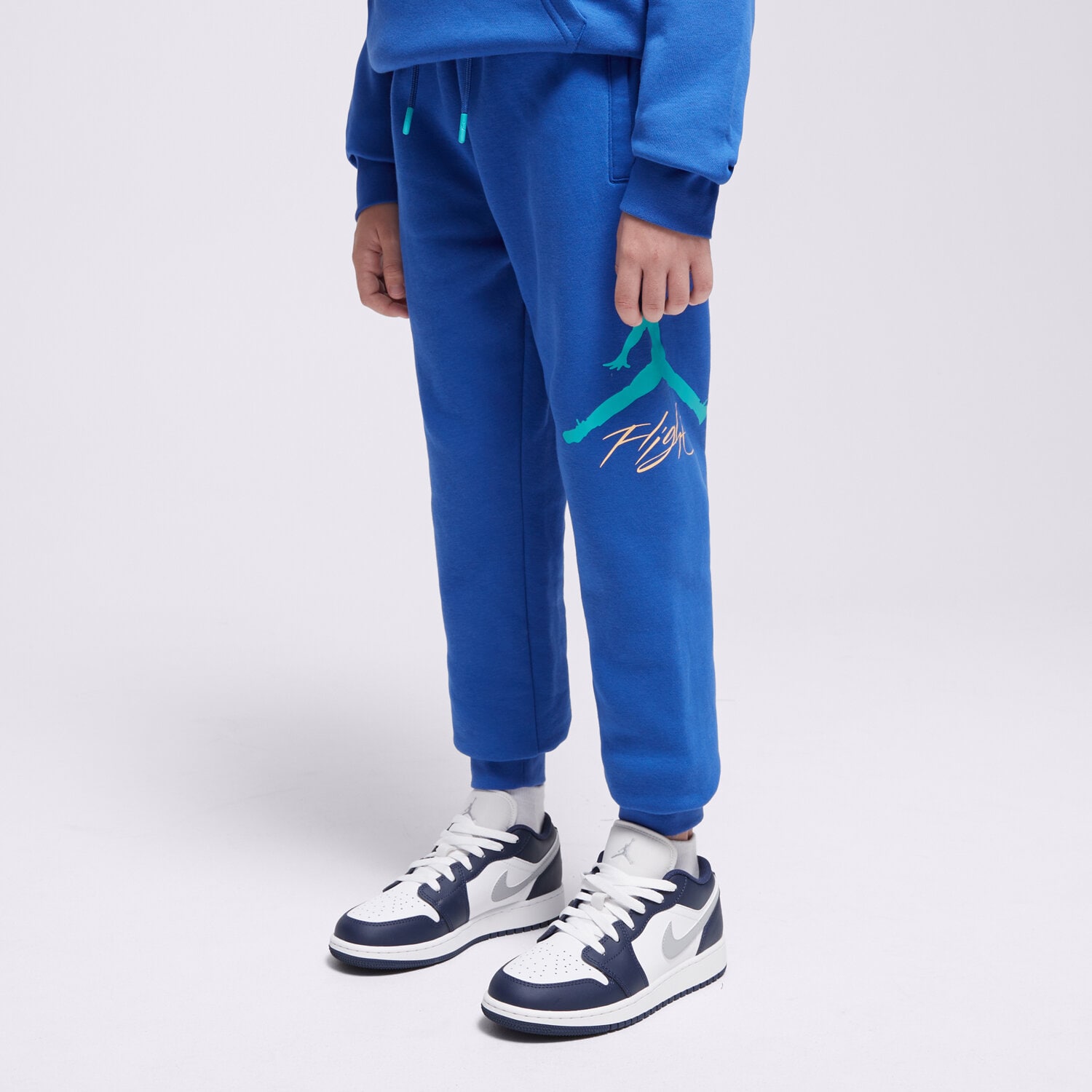 dětské kalhoty JORDAN KALHOTY  JDN JUMPMAN BASELINE PANT BOY 95D289-U5H MODRÁ