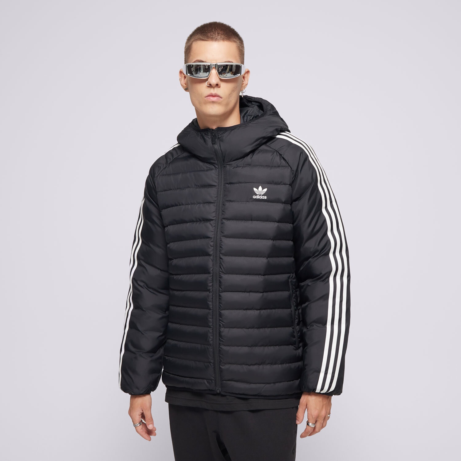 pánská zimní bunda ADIDAS BUNDA JACKET ORIGINALS BLK IZ1842 ČERNÁ