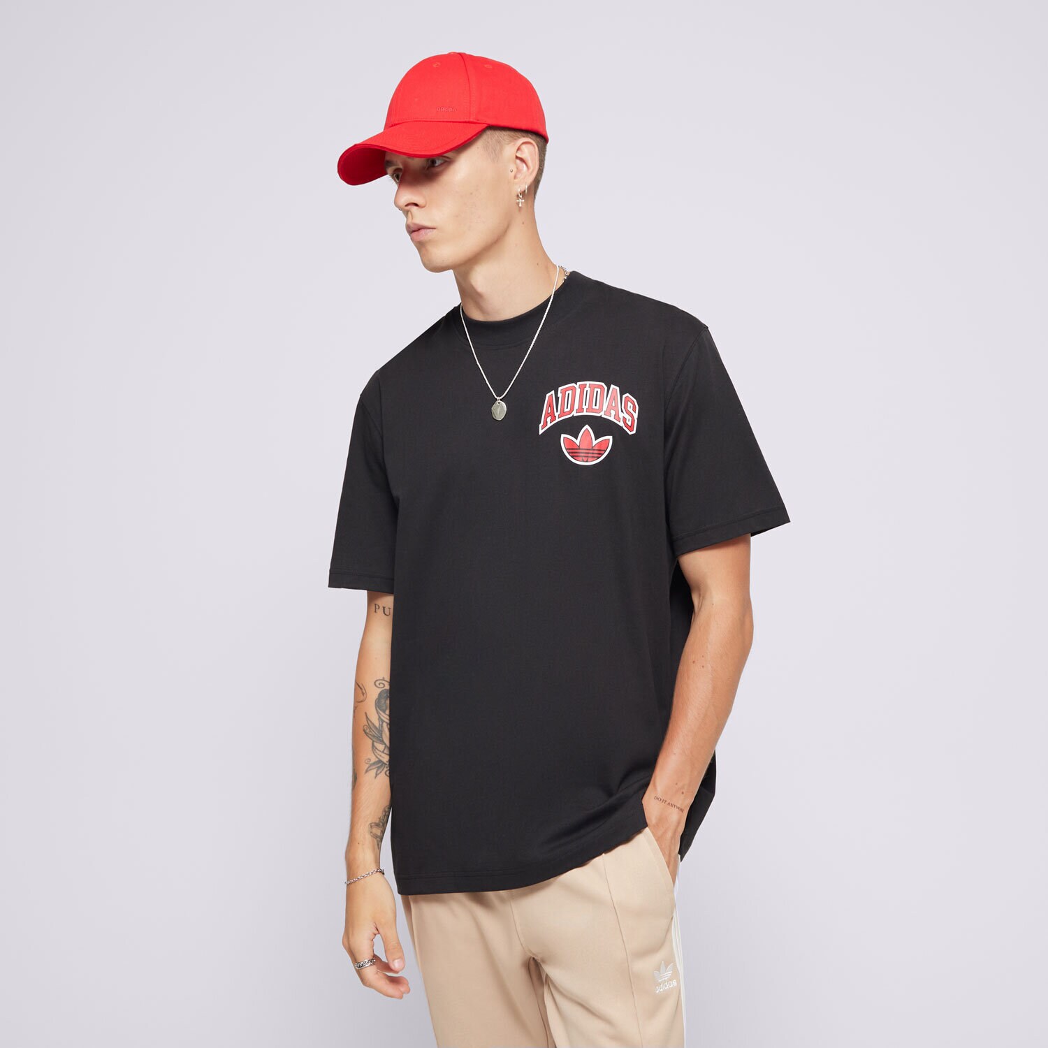 pánské tričko ADIDAS TRIČKO LC ARCH TEE BLK IX6760 ČERNÁ
