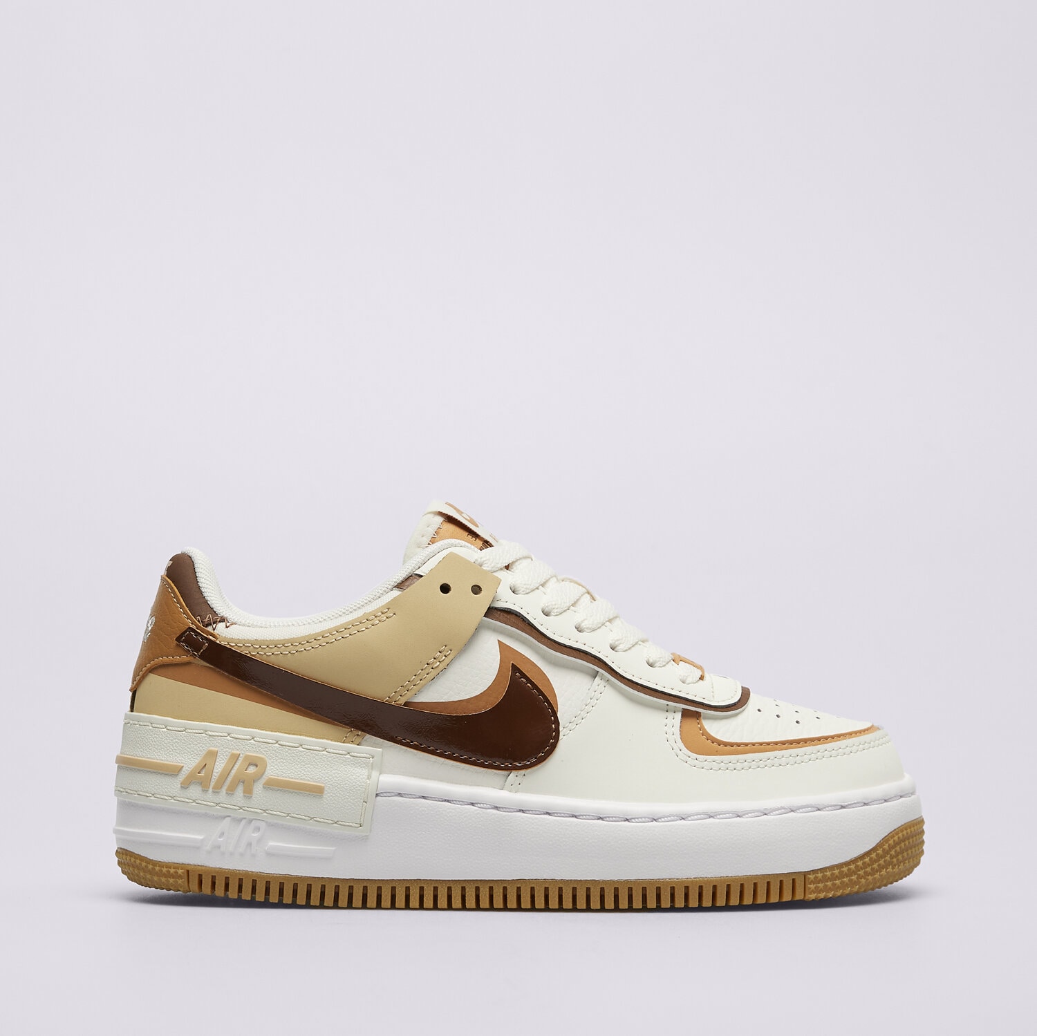 dámské tenisky NIKE AIR FORCE 1 SHADOW DZ1847-106 BÉŽOVÁ