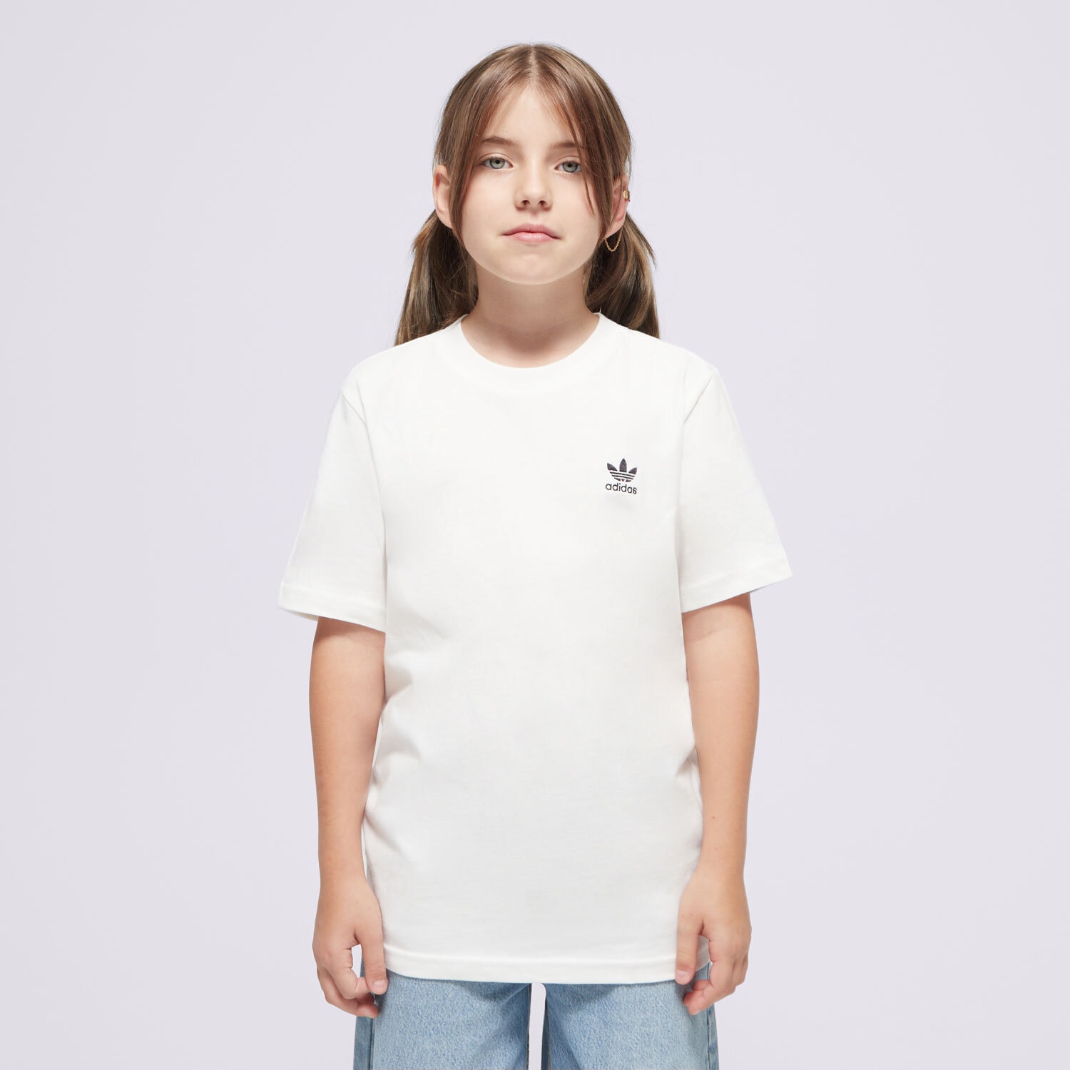 dětské tričko ADIDAS TRIČKO TEE G IX5266 FIALOVÁ