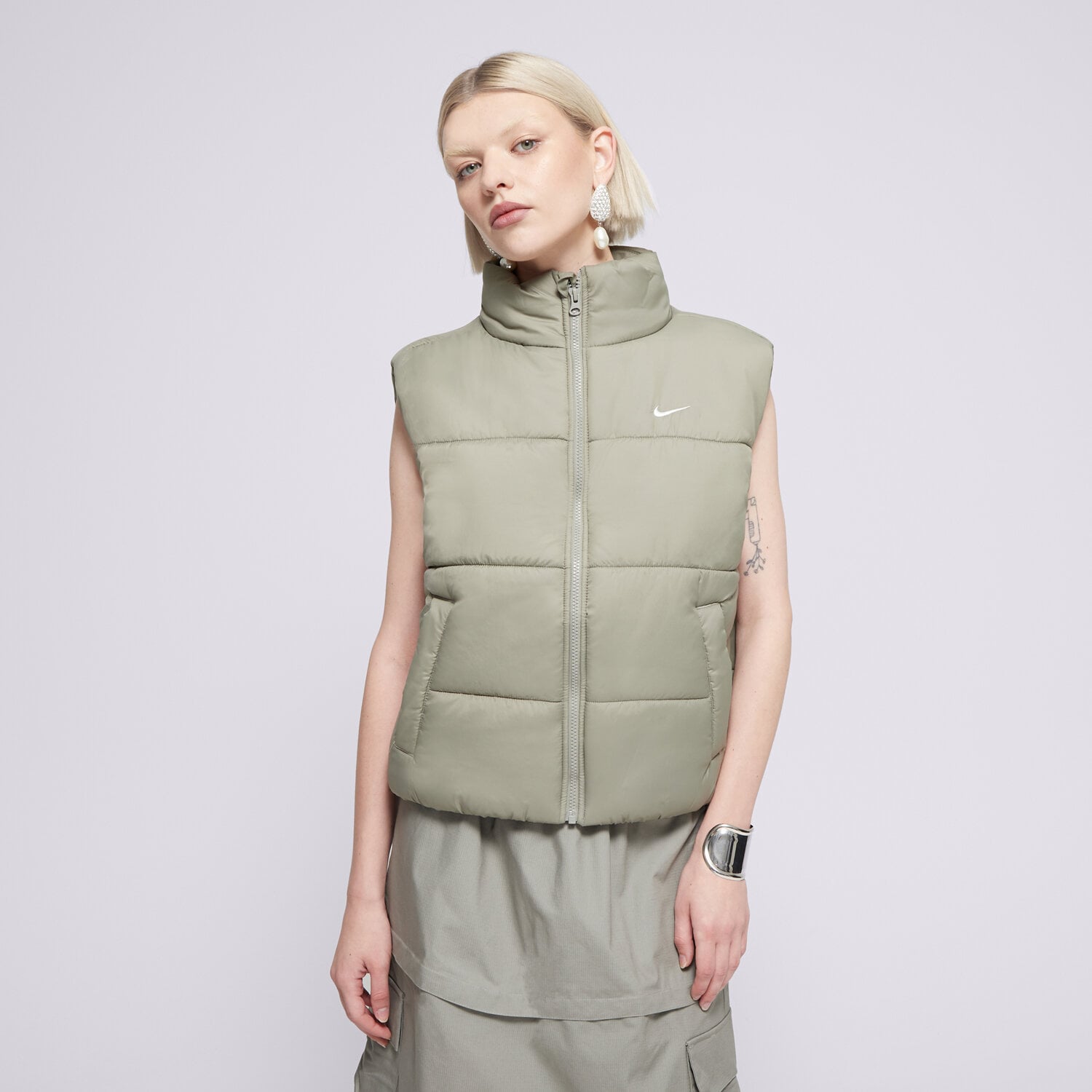 dámska vesta NIKE VESTA W NSW TF SYNFL NK CLSC VEST FZ5922-320 KHAKI