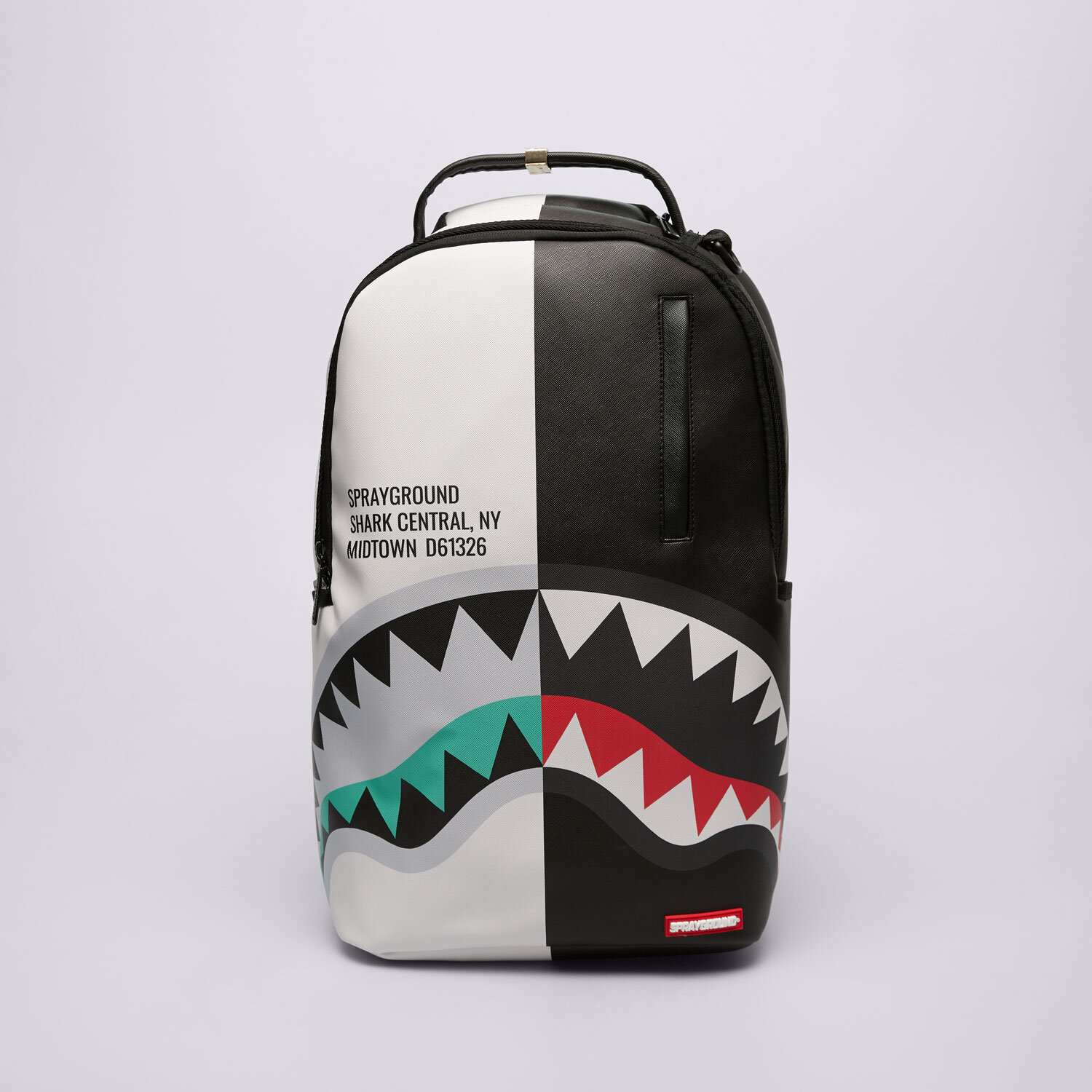 dámský batoh SPRAYGROUND BATOH SHARK CENTRAL INVERTED SPLIT 910B6253NSZ VÍCEBAREVNÁ