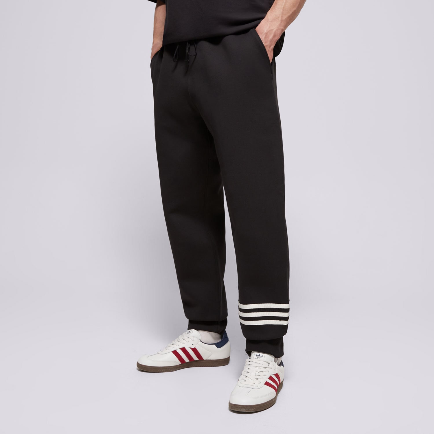 pánské kalhoty ADIDAS KALHOTY  NEU C PT IW0973 ČERNÁ