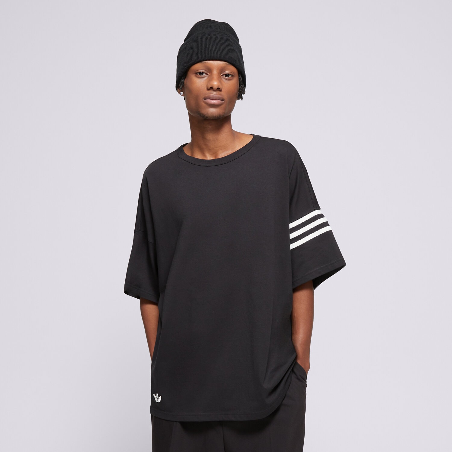 pánské tričko ADIDAS TRIČKO NEU C TEE IW0972 ČERNÁ