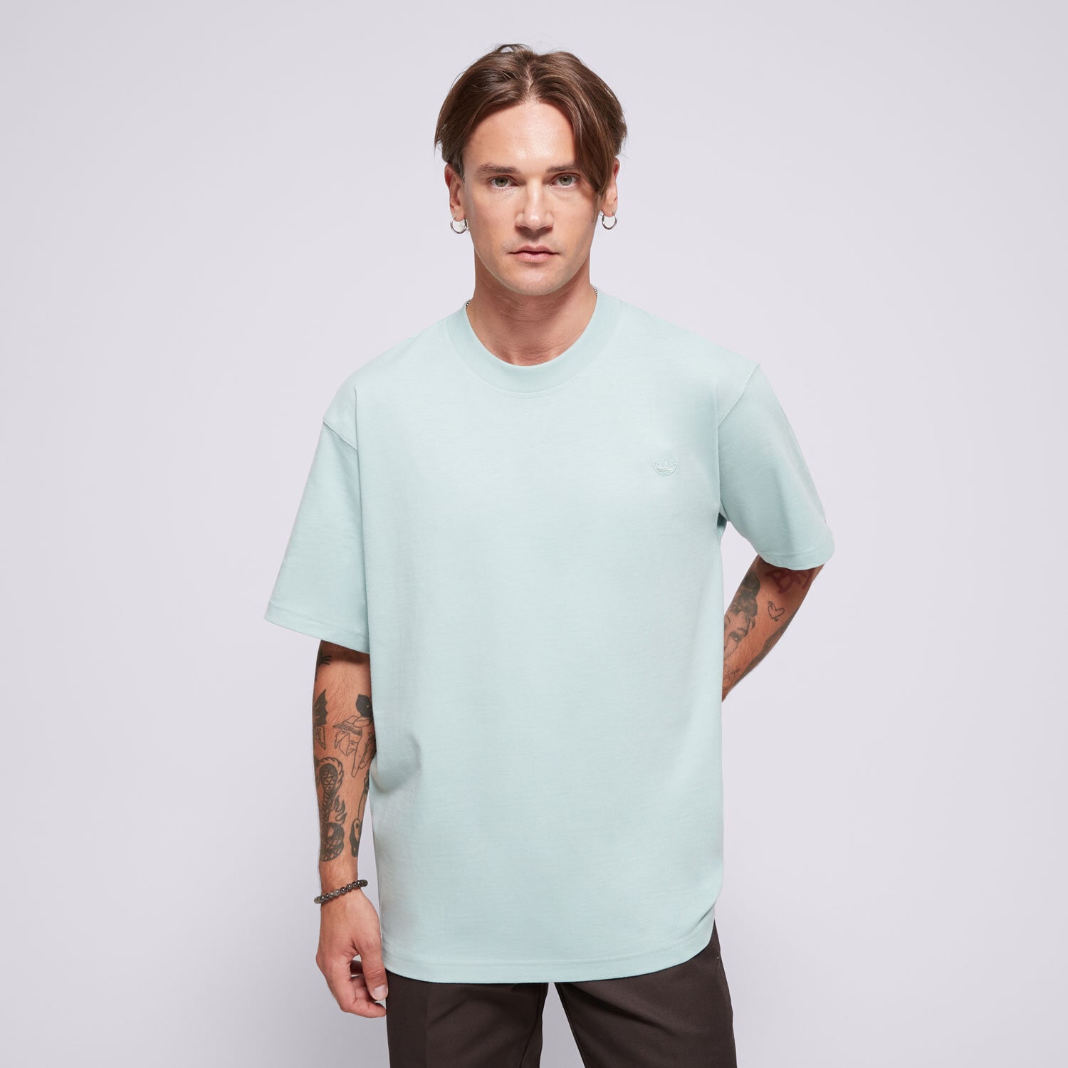pánské tričko ADIDAS TRIČKO P ESS TEE IY2257 ZELENÁ
