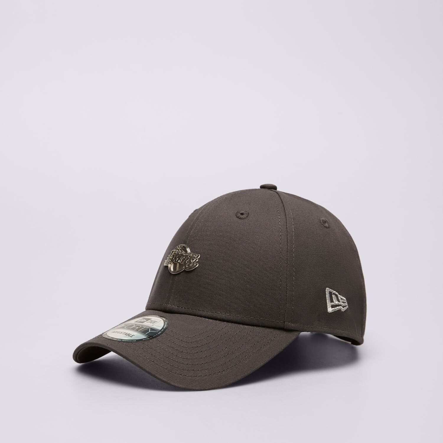 pánská kšiltovka NEW ERA ČEPICE METALLIC PIN 940 LAKERS LOS ANGELES LAKERS GR 60565152 ŠEDÁ