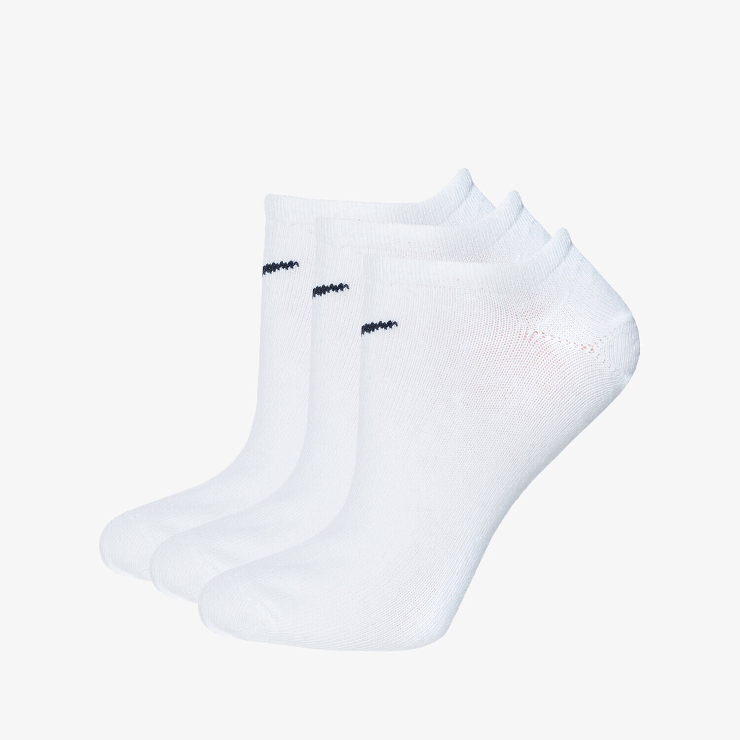 dámské ponožky NIKE PONOŽKY 3PPK VALUE NO SHOW SX2554-101 BÍLÁ