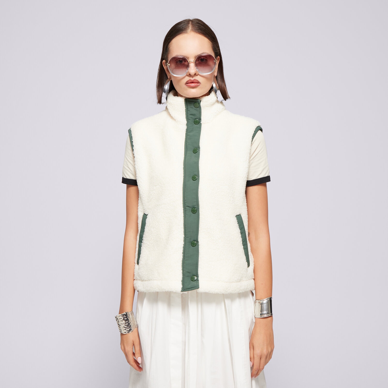 dámska vesta LEVI'S VESTA RAMSEY SHERPA VEST NEUTRALS A9340-0000 BÉŽOVÁ