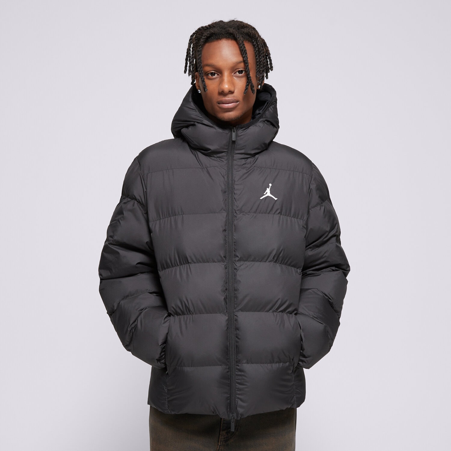 pánská zimní bunda BUNDA ZIMNÍ M JORDAN BRKLN PUFFER JKT  FV7317-010 ČERNÁ