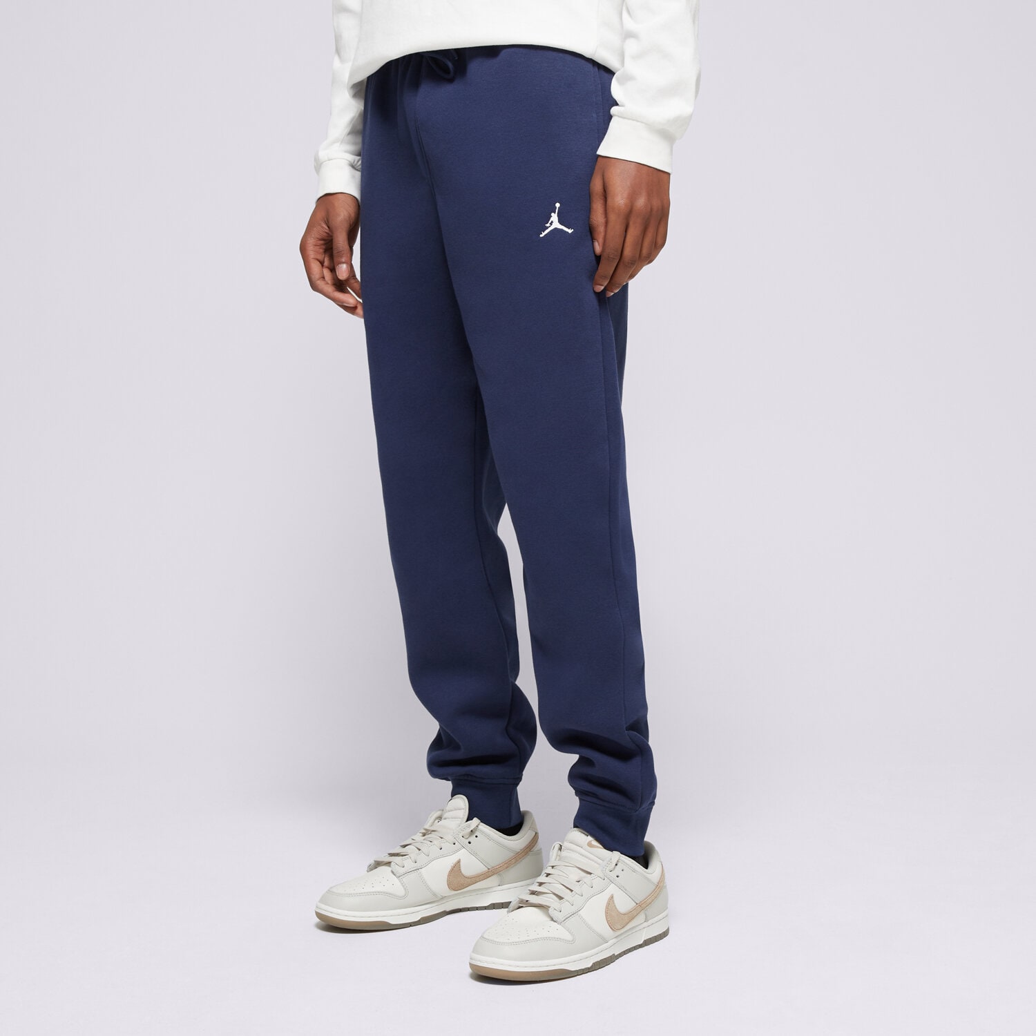 pánské kalhoty KALHOTY  M JORDAN BRKLN FLC PANT  FV7277-410 TMAVOMODRÁ