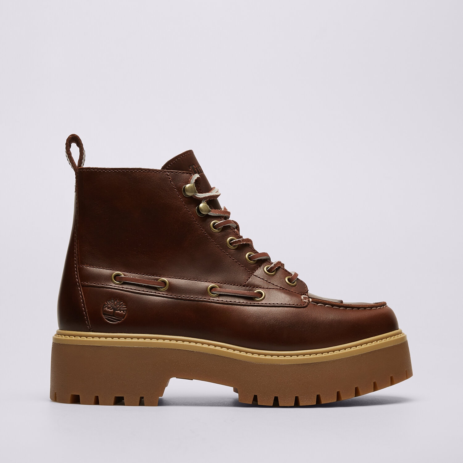 dámské boty casual TIMBERLAND STONE STREET MID TB0A27YZEIW1 HNĚDÁ