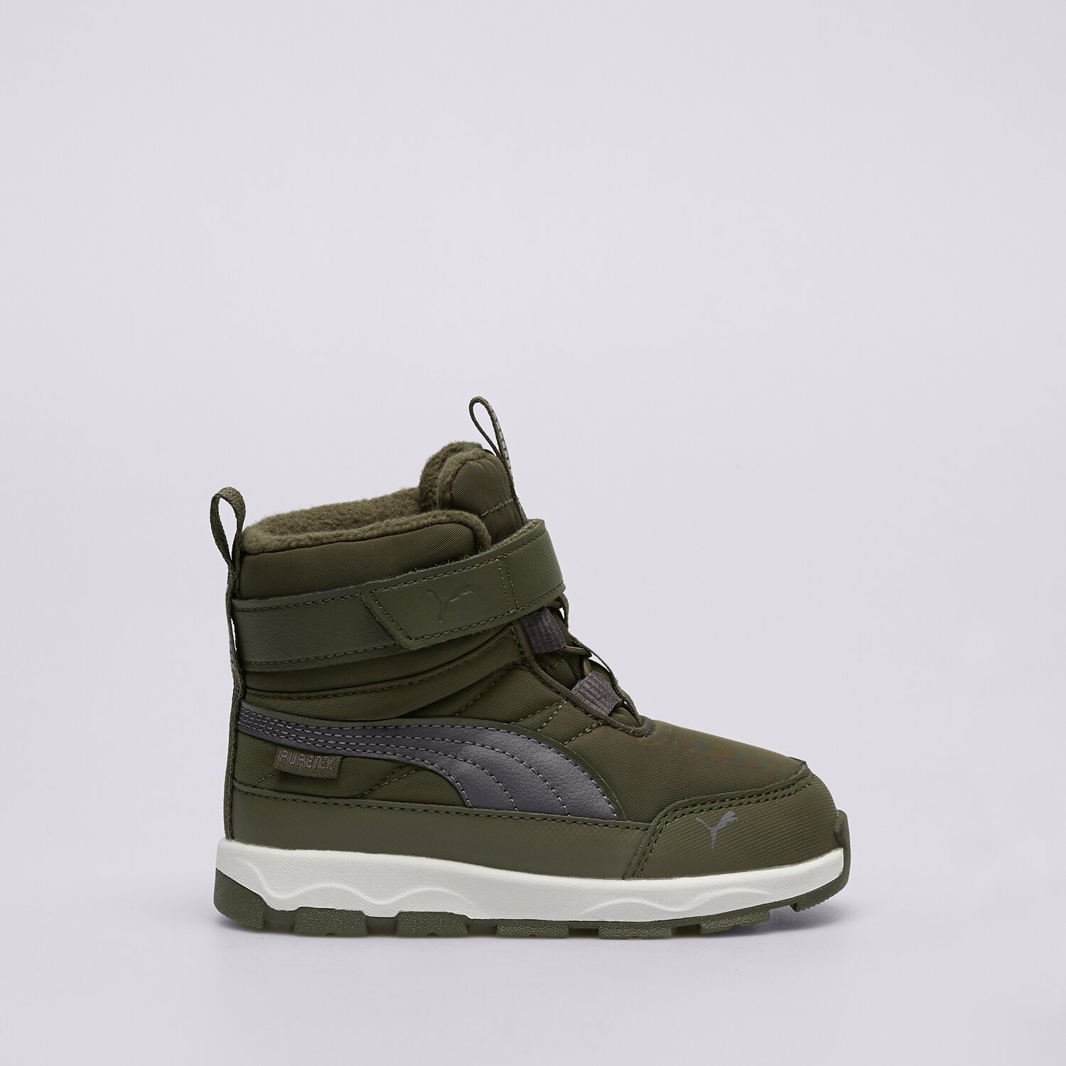 dětská outdoorová obuv PUMA EVOLVE BOOT AC+ INF  39265004 KHAKI
