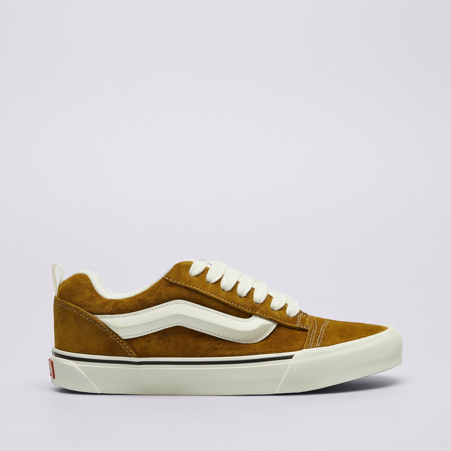 pánské skate boty (skateboardové) VANS KNU SKOOL  VN000CS0BRO1 HNĚDÁ