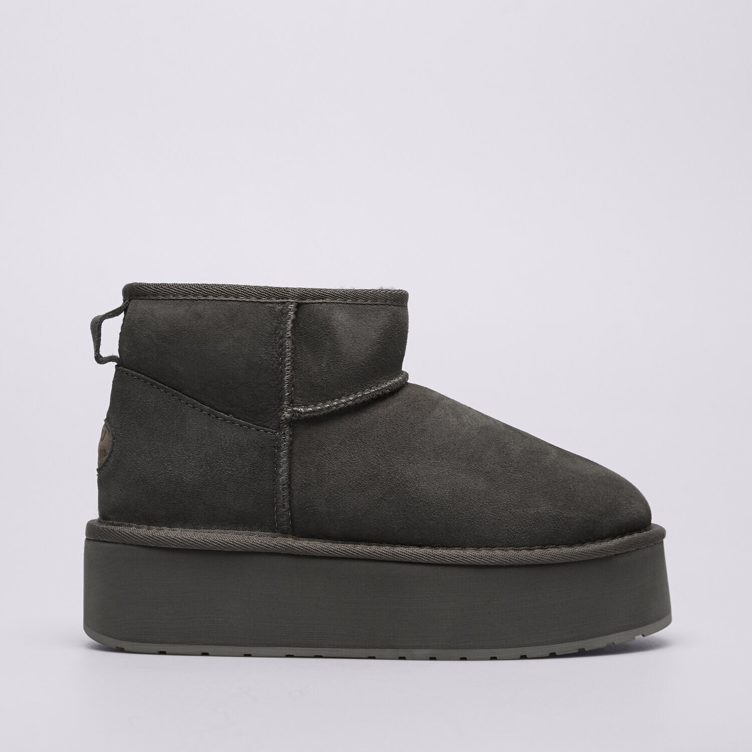 dámské boty casual EMU AUSTRALIA STINGER MICRO FLATFORM  W13082CHARCOAL ŠEDÁ