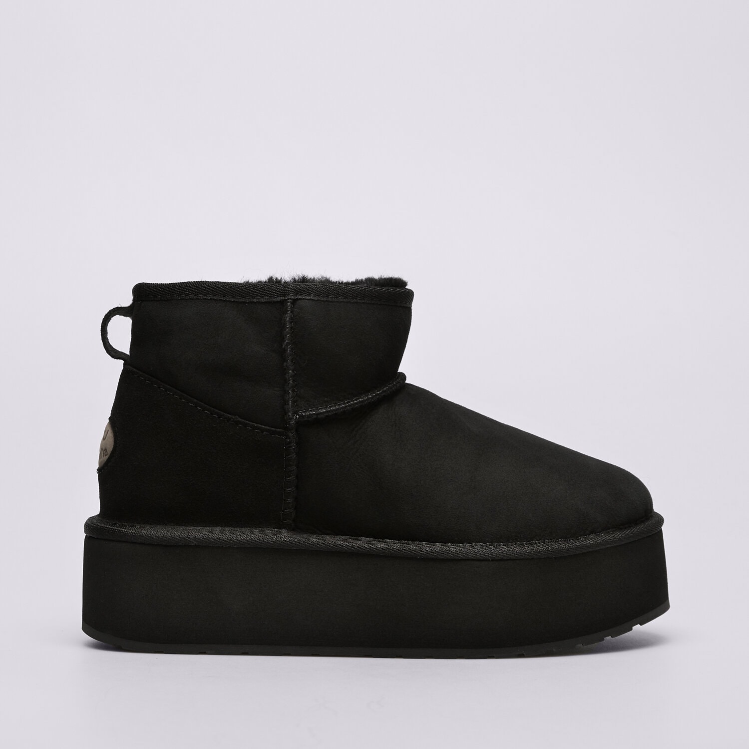 dámské boty casual EMU AUSTRALIA STINGER MICRO FLATFORM  W13082BLACK ČERNÁ