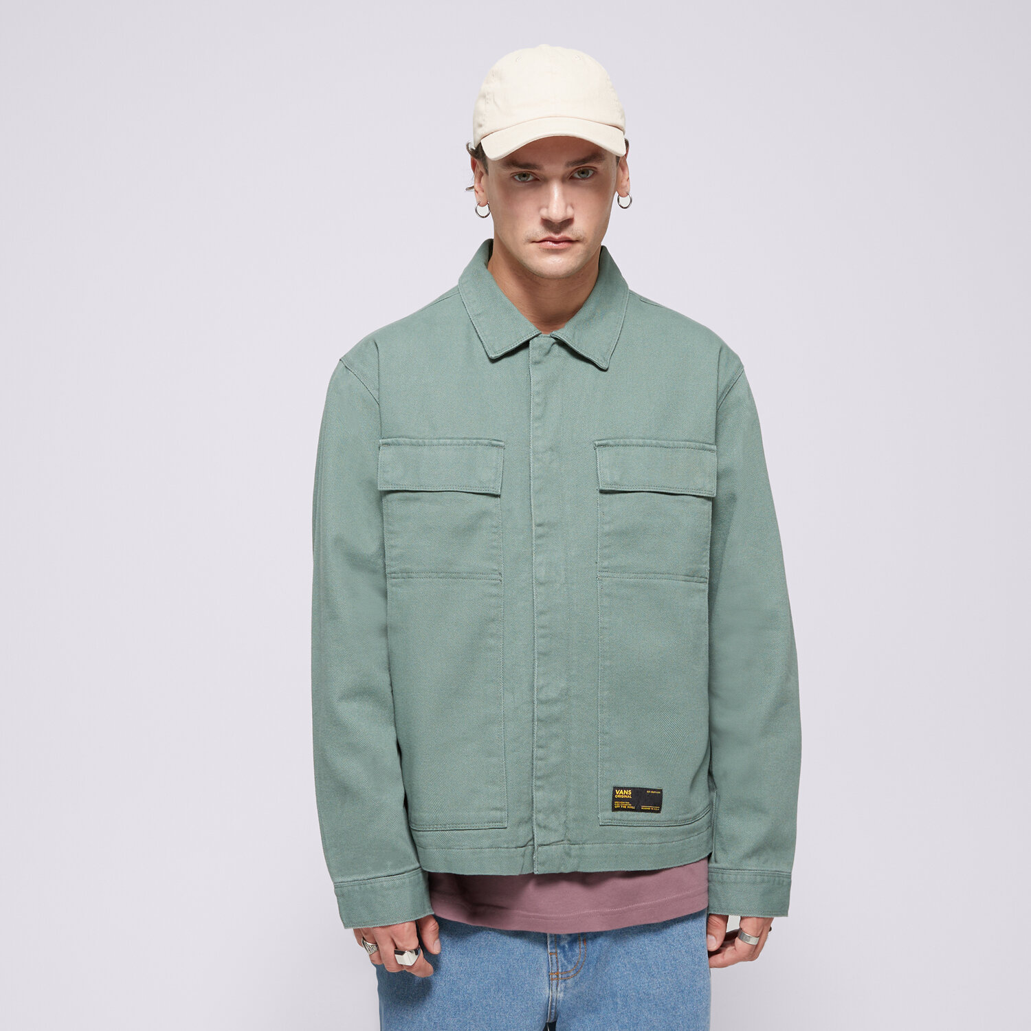 pánská zimní bunda VANS BUNDA MCAVOY STATION JACKET VN000HMK1CI1 ZELENÁ