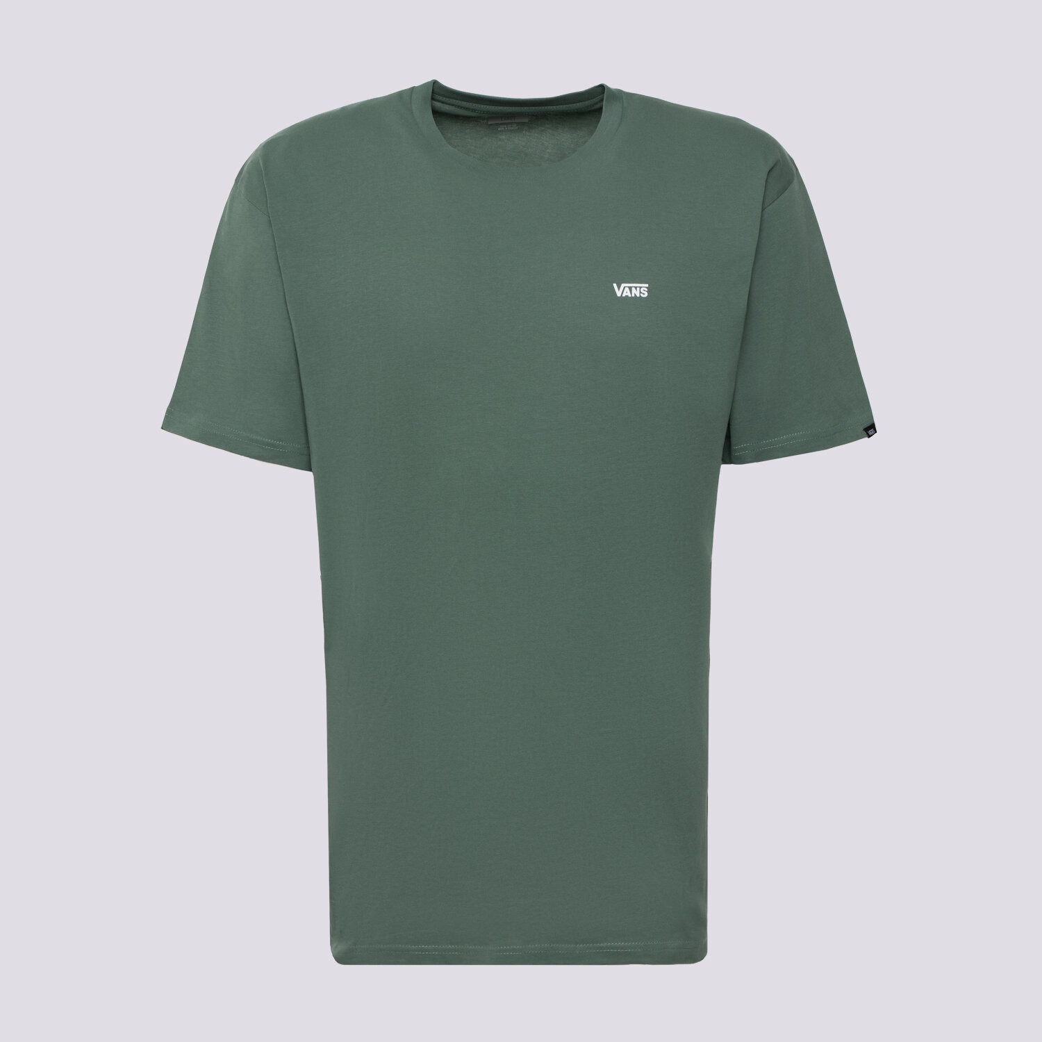 pánské tričko VANS TRIČKO MN LEFT CHEST LOGO TEE VN0A3CZE1CI ZELENÁ