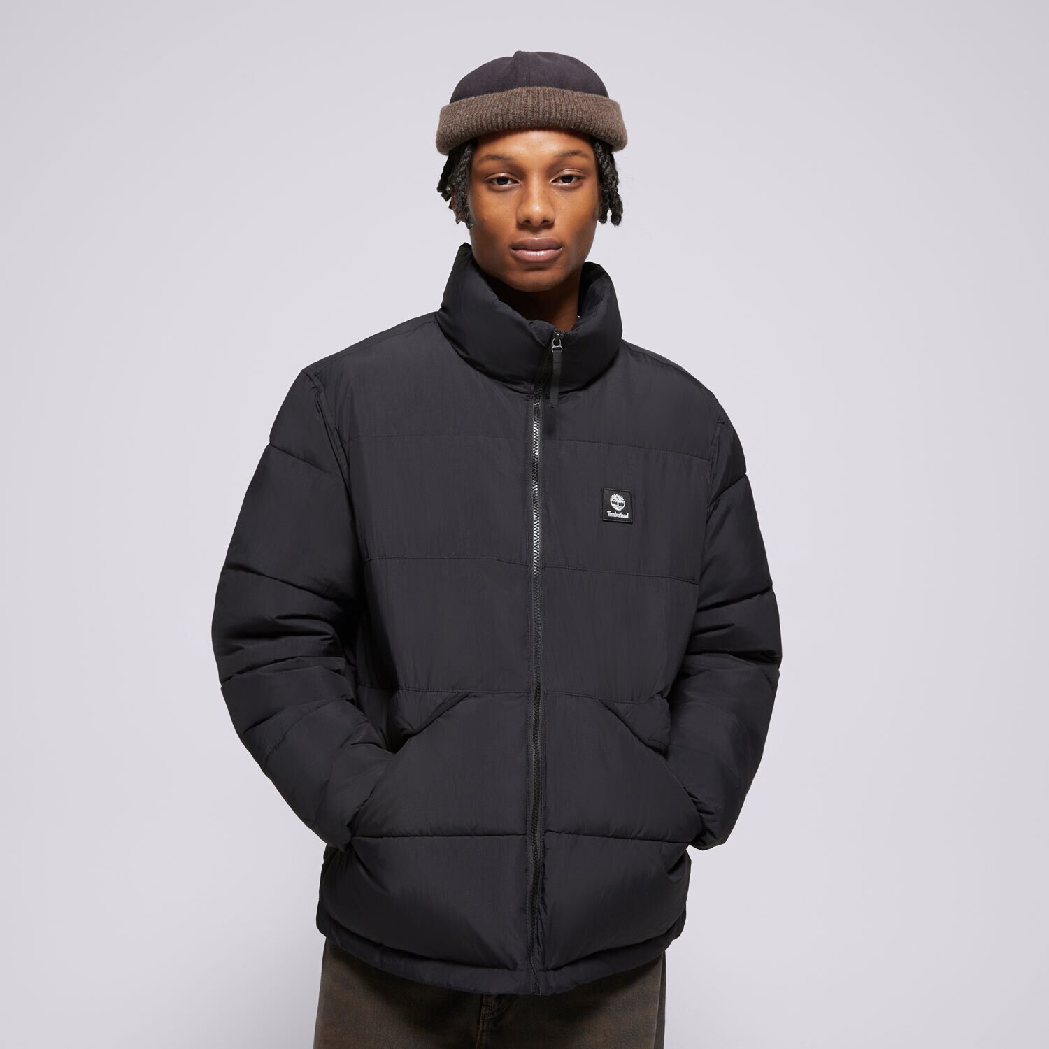 pánská zimní bunda TIMBERLAND BUNDA ZIMNÍ SYNTHETIC INSULATED PUFFER TB0A6WRT0011 ČERNÁ
