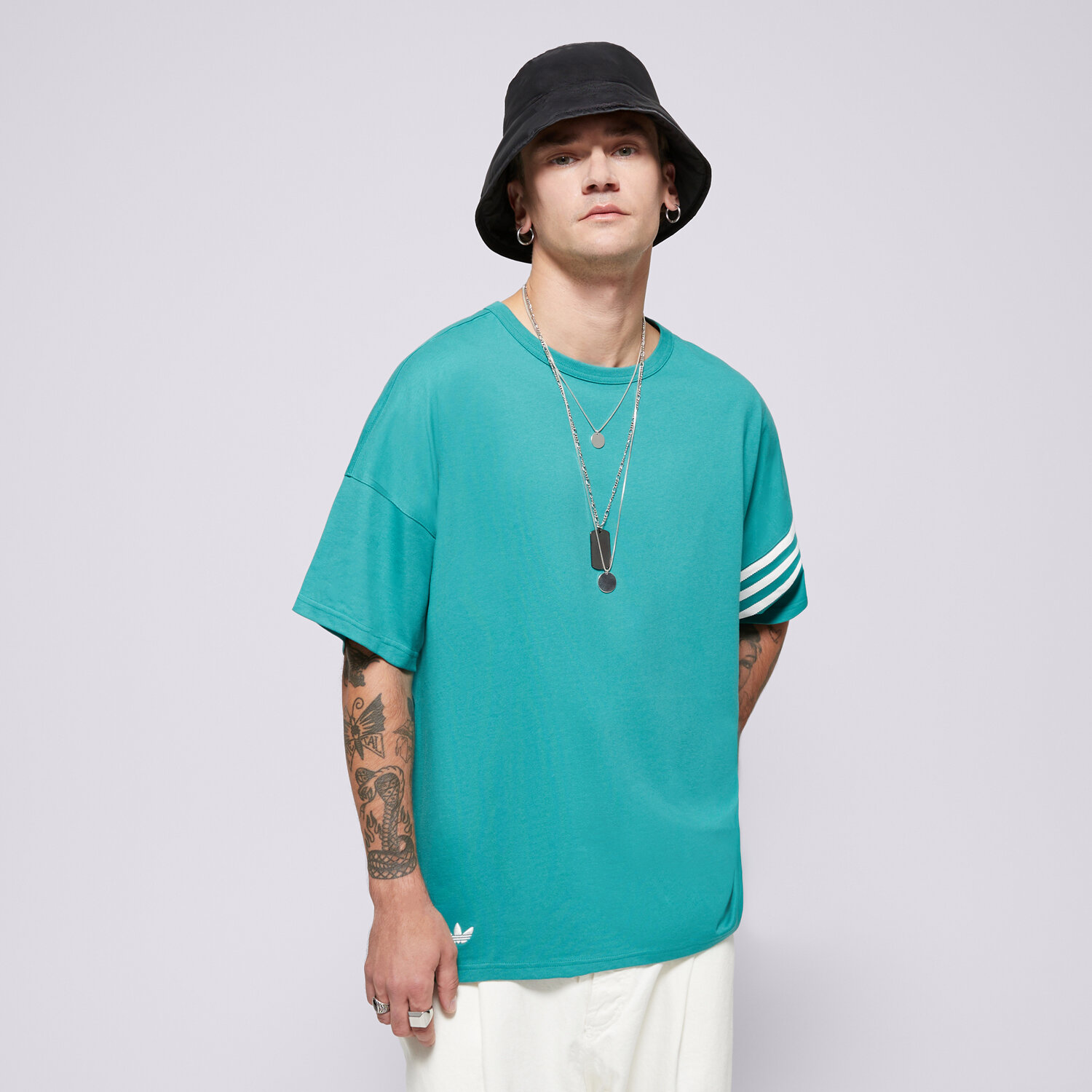 pánské tričko ADIDAS TRIČKO NEU C TEE JF9136 ZELENÁ