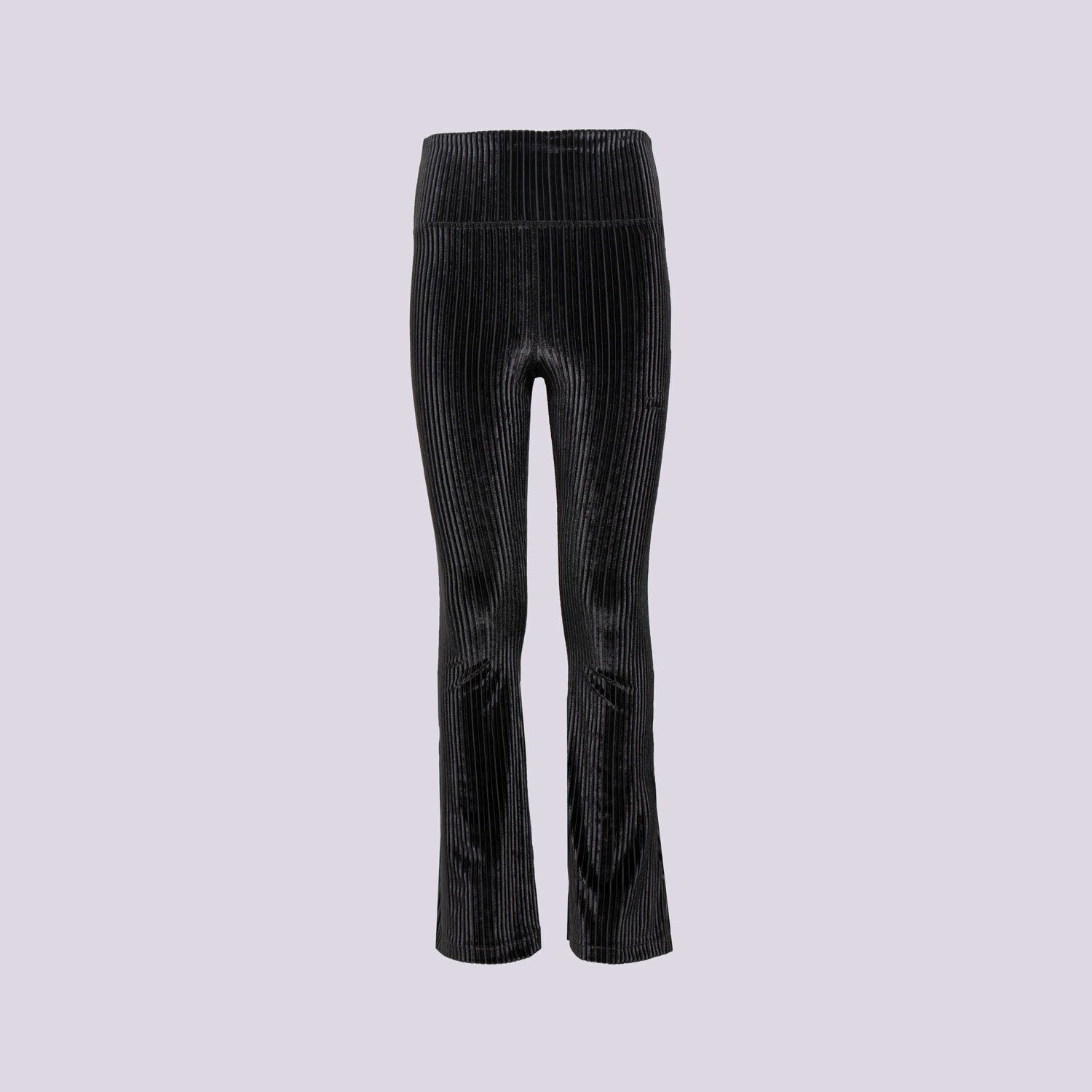 dětské kalhoty NIKE KALHOTY  G NSW TGHT FLARE COZY RIB GIRL HF4387-010 ČERNÁ