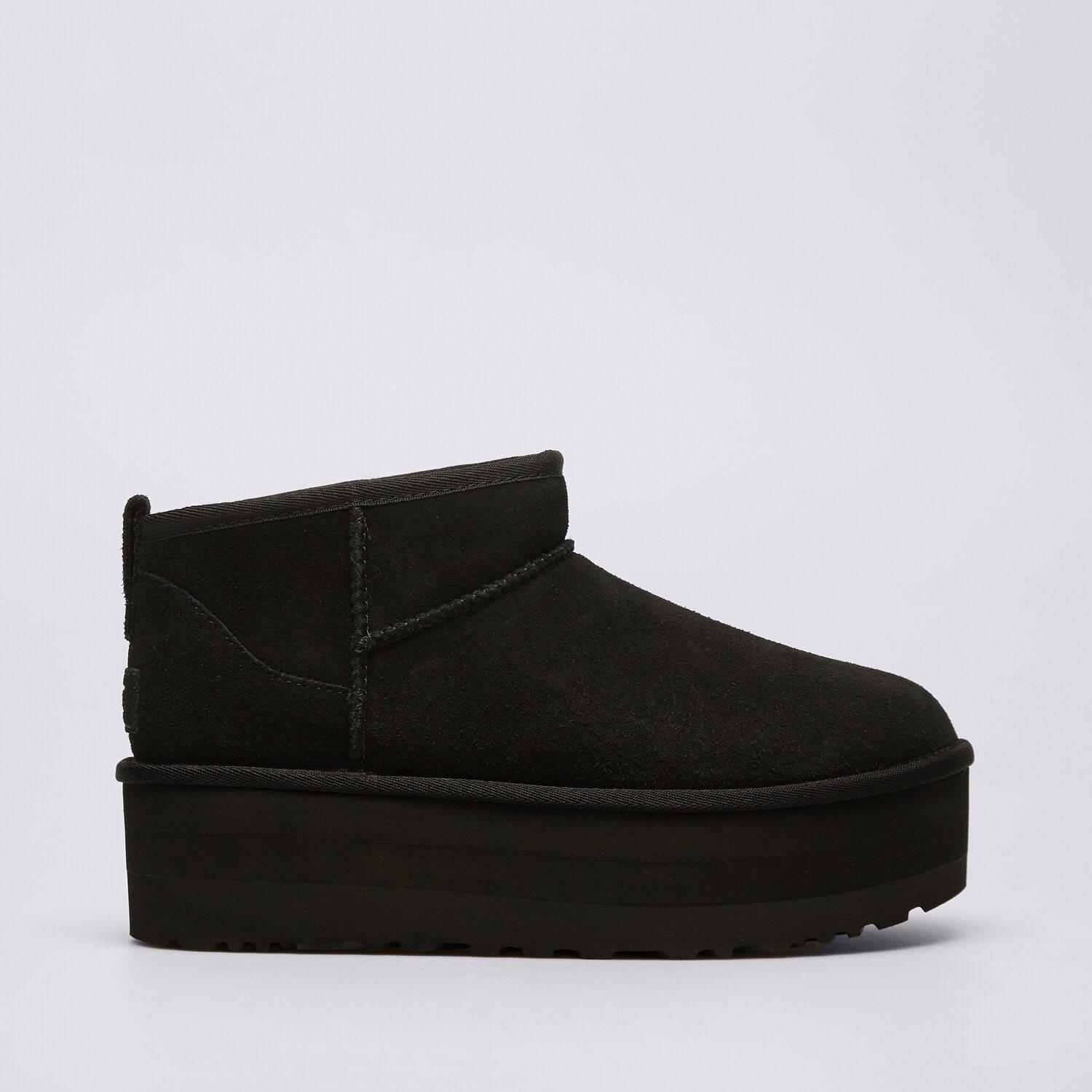 dámské boty casual UGG CLASSIC ULTRA MINI PLATFORM 1135092-BLK ČERNÁ