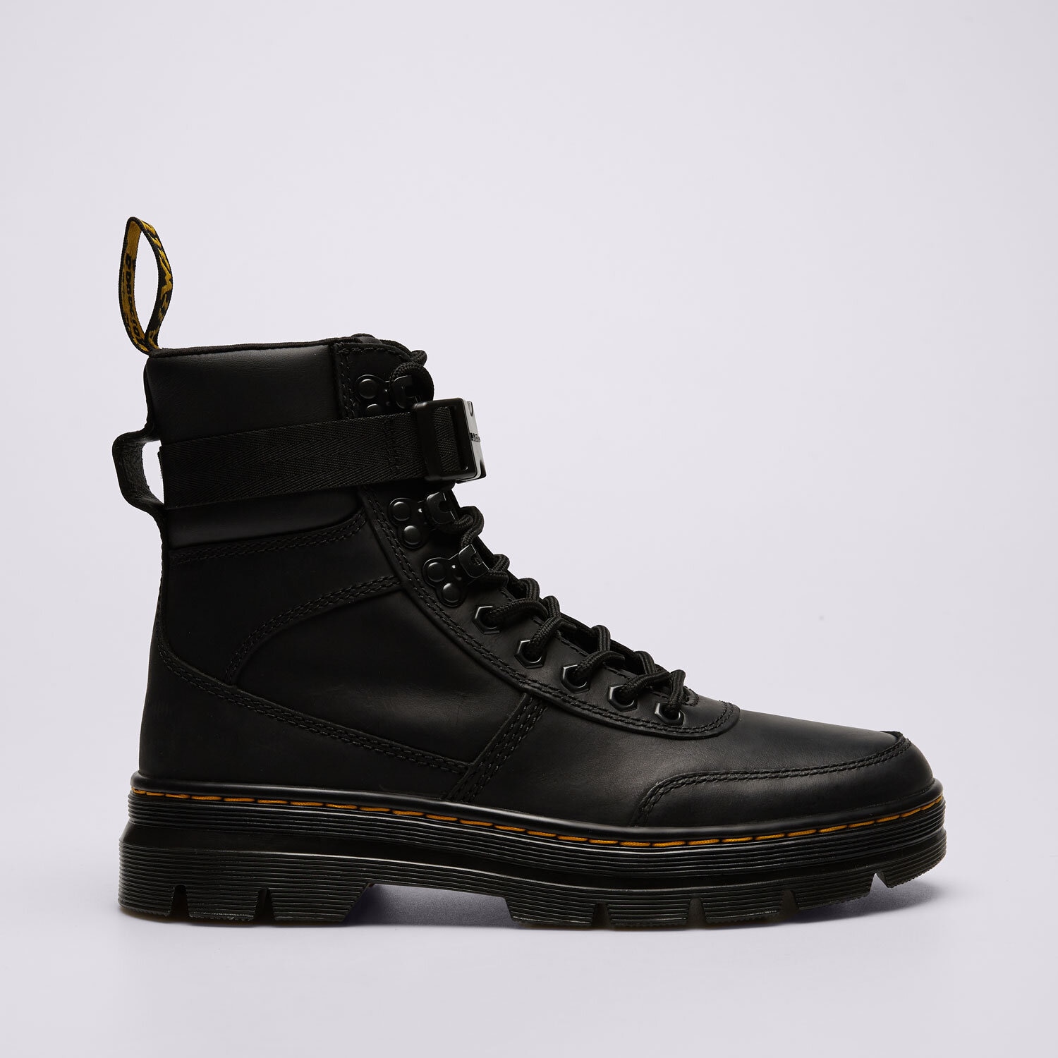 dámské kotníkové boty DR.MARTENS COMBS TECH LEATHER  27801001 ČERNÁ