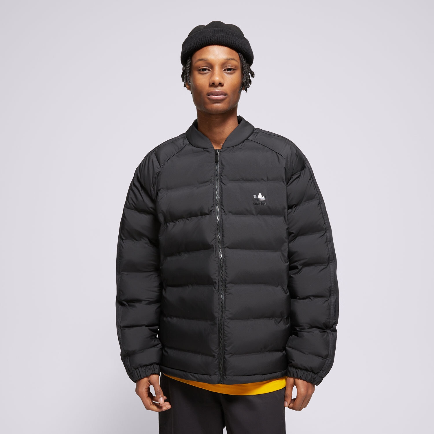 pánská zimní bunda ADIDAS BUNDA ZIMNÍ SST DOWN JKT IZ1841 ČERNÁ