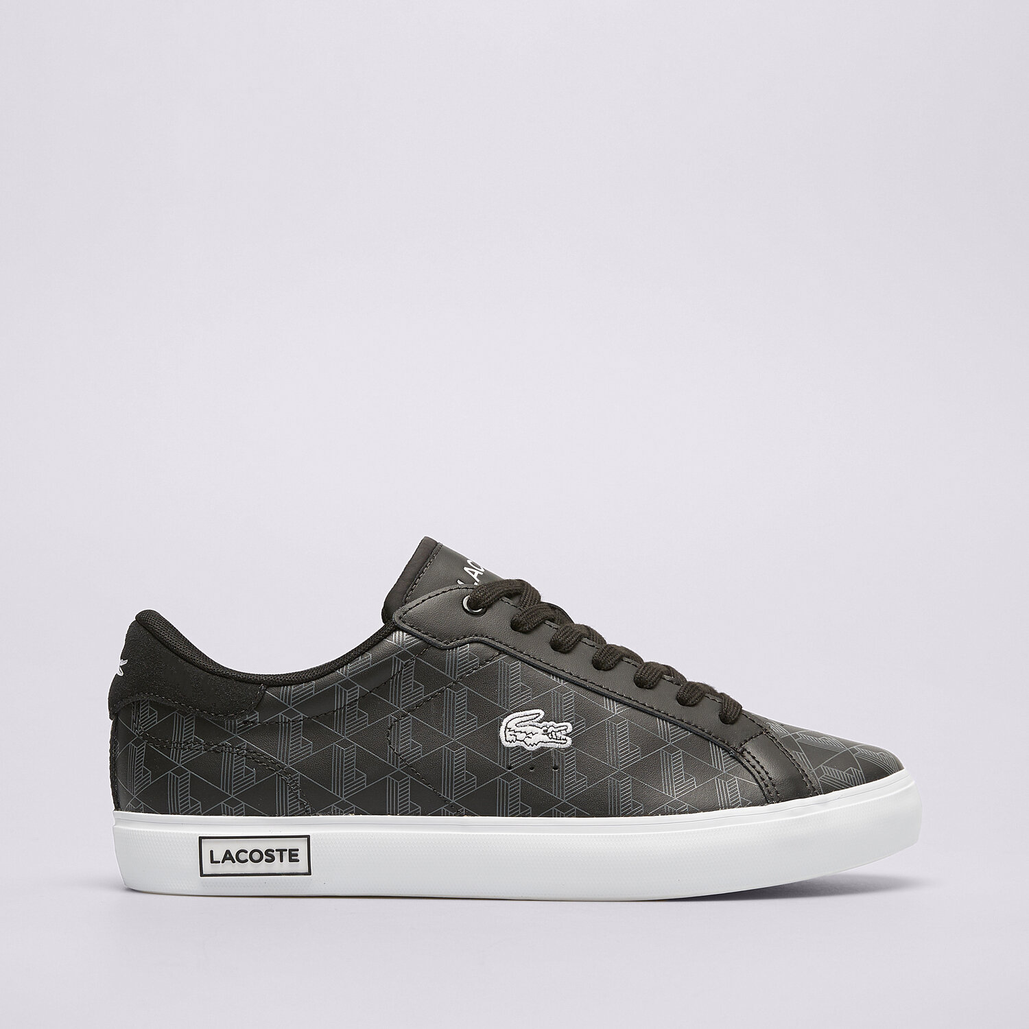 pánské tenisky LACOSTE POWERCOURT 124 1 SMA 747SMA0090312 ČERNÁ