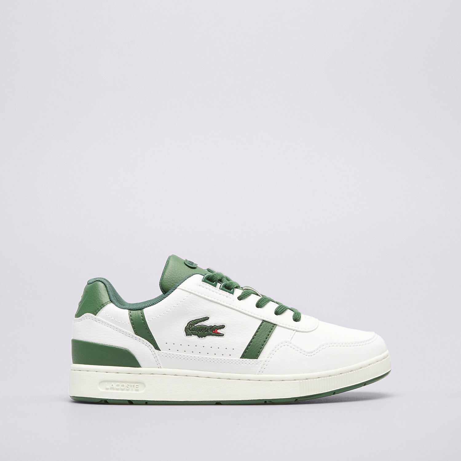 dětské tenisky LACOSTE T-CLIP 747SUJ00141R5 BÍLÁ