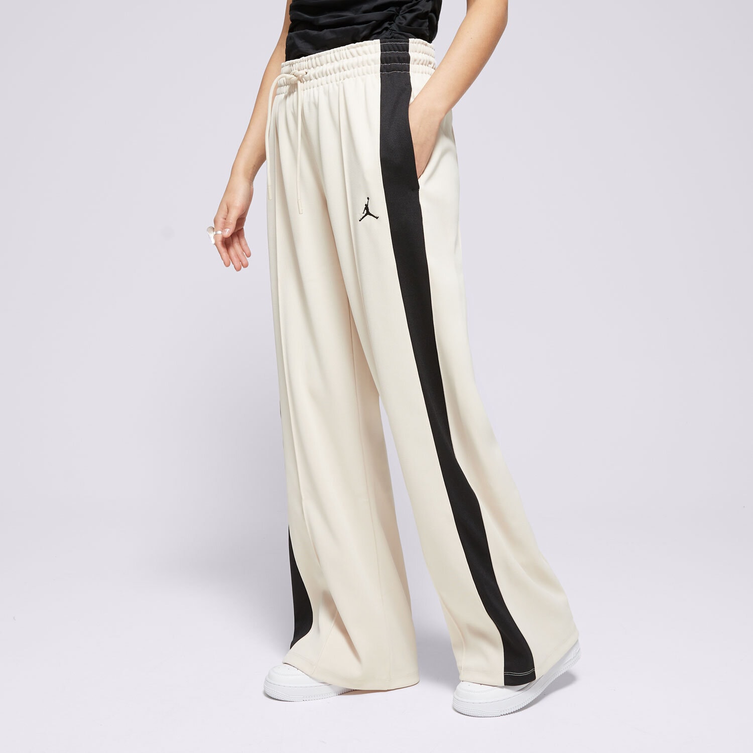dámské kalhoty JORDAN KALHOTY  W KNIT TRACK PANT FV7101-203 BÉŽOVÁ