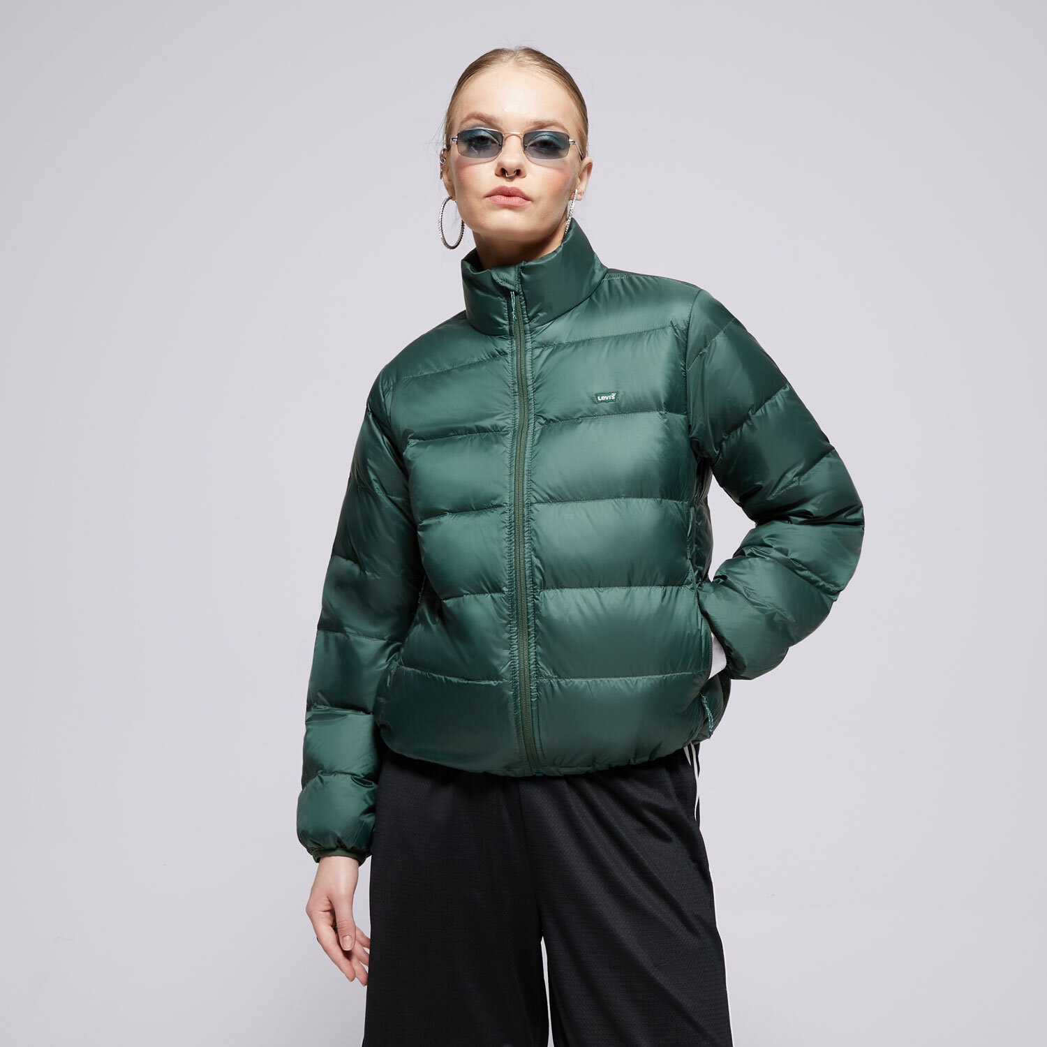 dámská zimní bunda LEVI'S BUNDA ZIMNÍ WMS PACKABLE DOWN JACKET GREENS A8320-0008 ZELENÁ