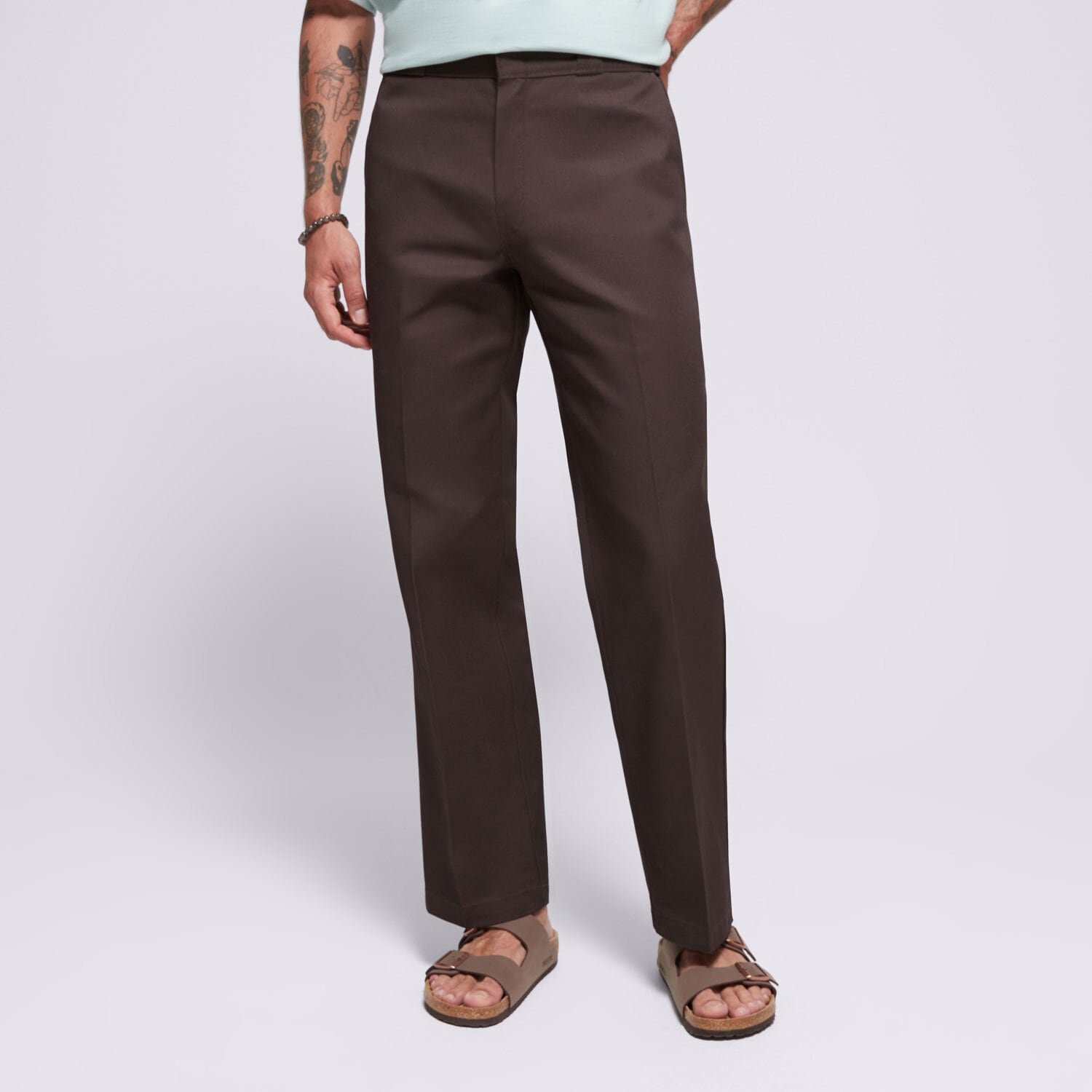 pánské kalhoty DICKIES KALHOTY  874 WORK PANT REC DK0A4XK6DBX1 HNĚDÁ