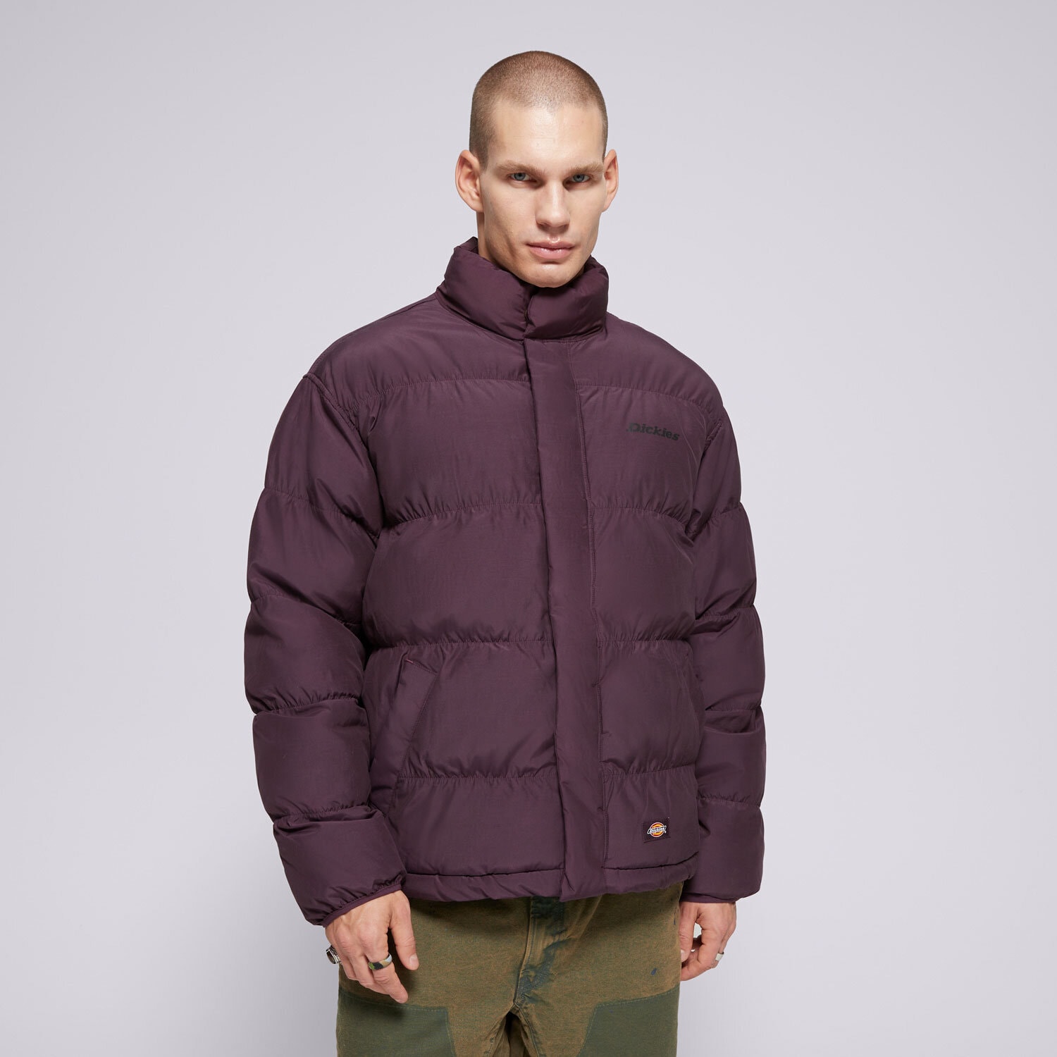 pánská zimní bunda DICKIES BUNDA ZIMNÍ SCOBEY PUFFER JACKET DK0A4Z34J561 FIALOVÁ
