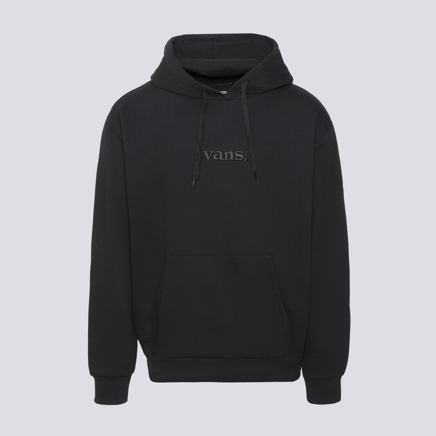 pánská mikina VANS MIKINA S KAPUCÍ ESSENTIAL RELAXED PO VN000H8ZBLK1 ČERNÁ