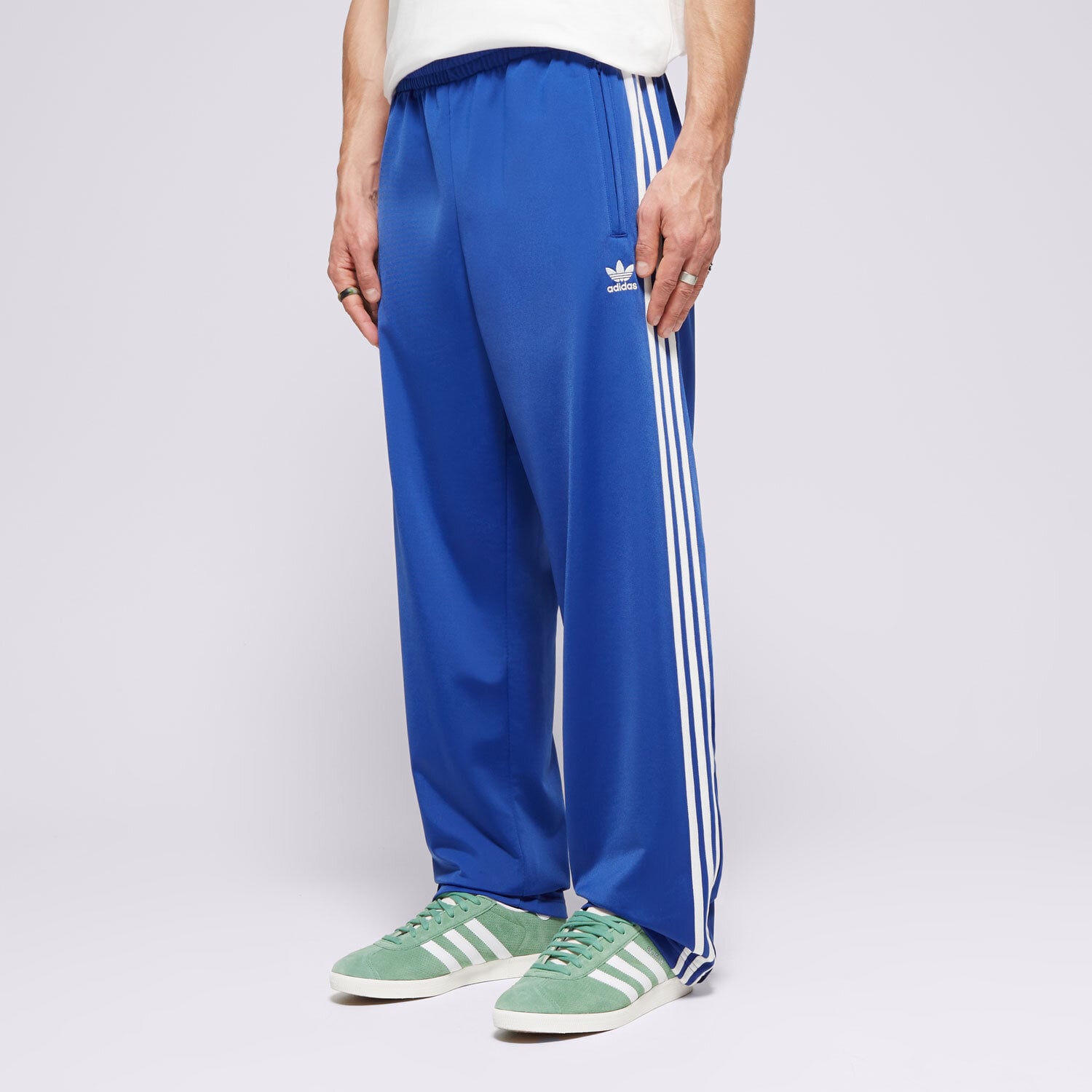 pánské kalhoty ADIDAS KALHOTY  FIREBIRD TP IZ3072 MODRÁ